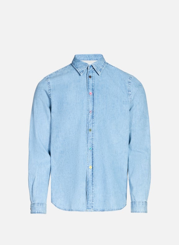 Chemise en jean Bleu by PAUL SMITH PAUL SMITH Chemise en jean Bleu