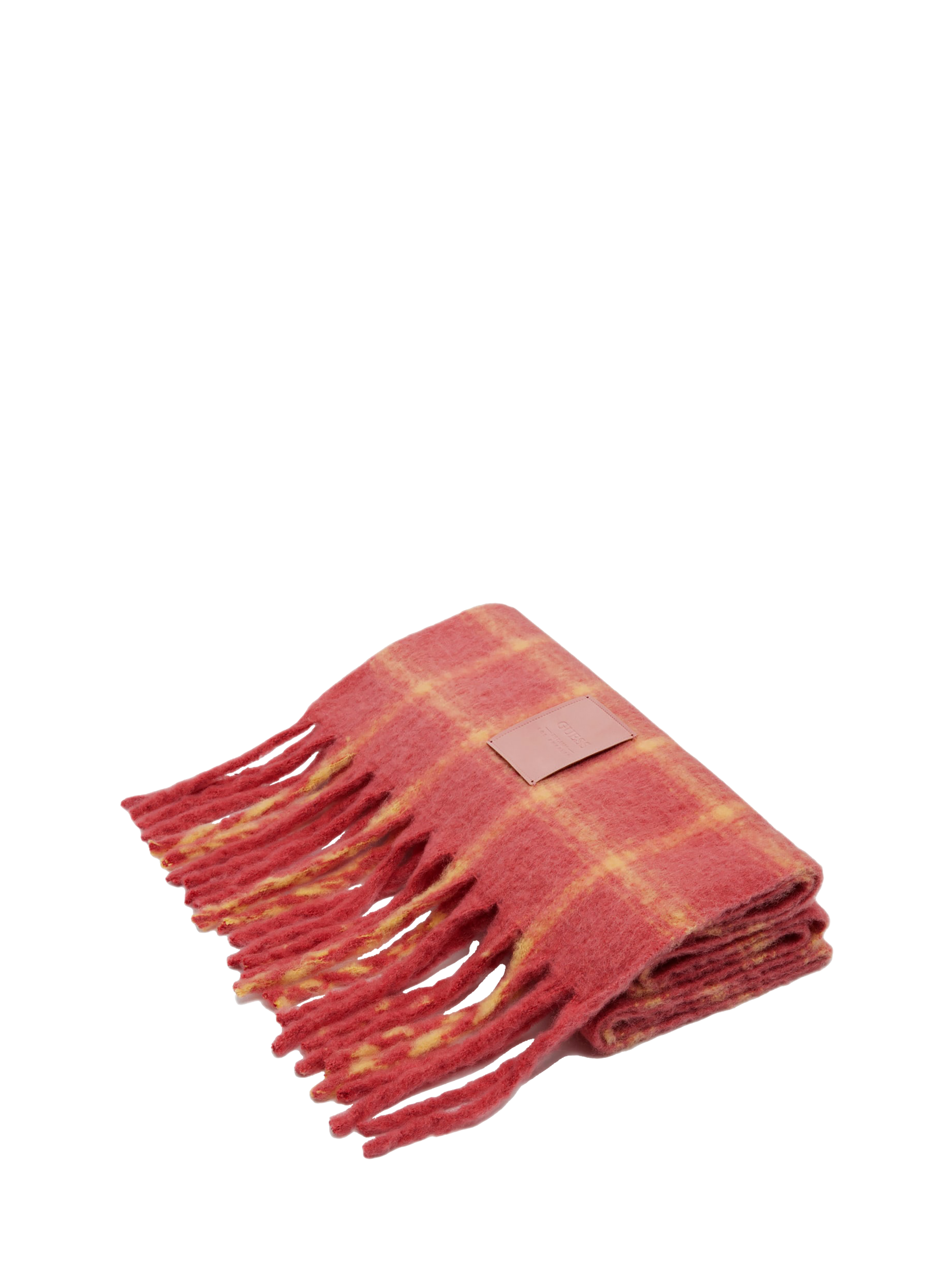 Echarpe à carreaux  GUESS Rose