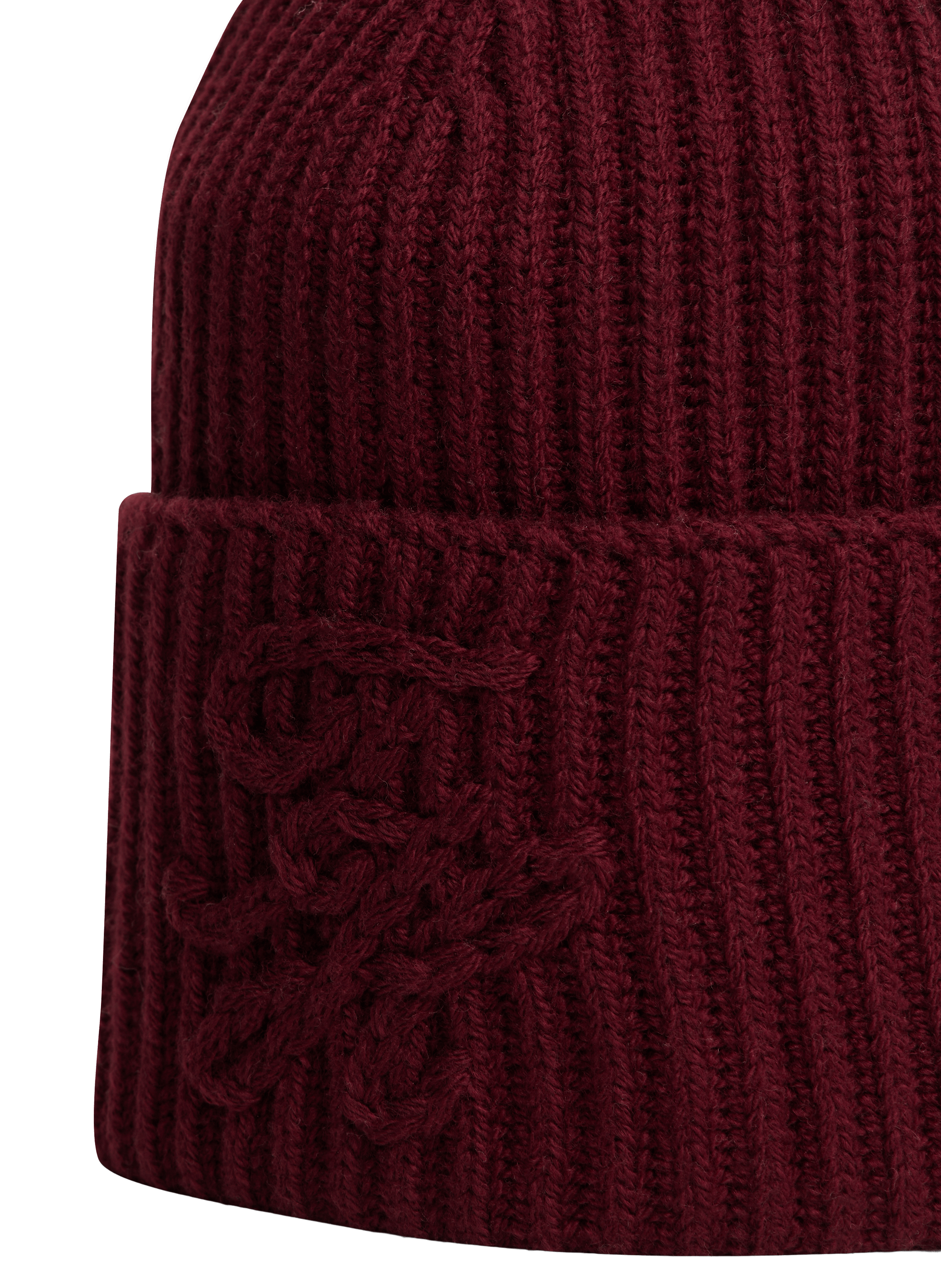 Bonnet en laine et cachemire TOMMY HILFIGER Rouge