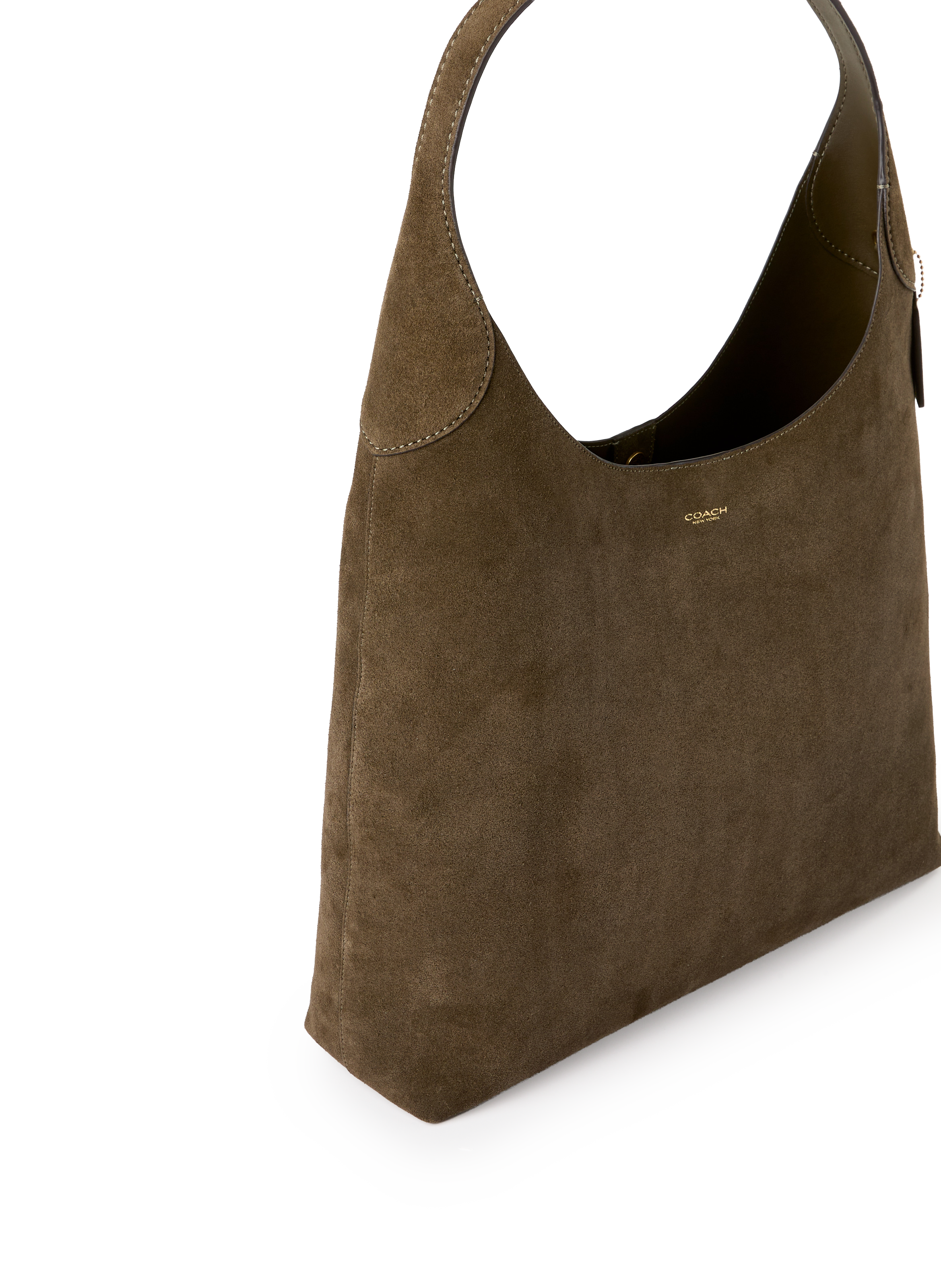 Sac cabas Brooklyn 39  en cuir  COACH Vert