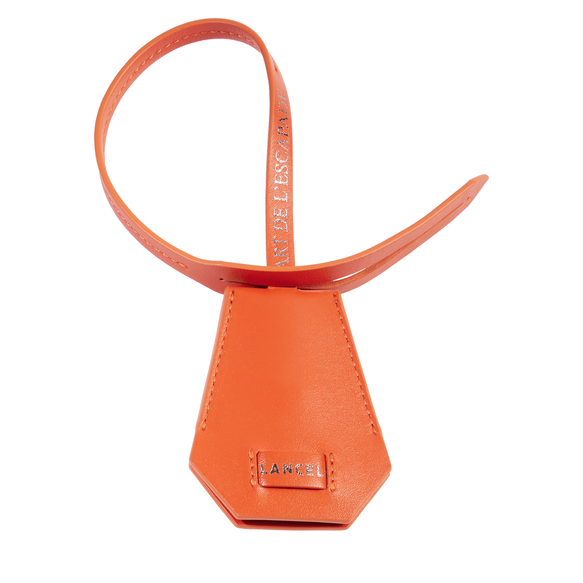 Porte-clés cloches escapade de lancel en cuir LANCEL Orange