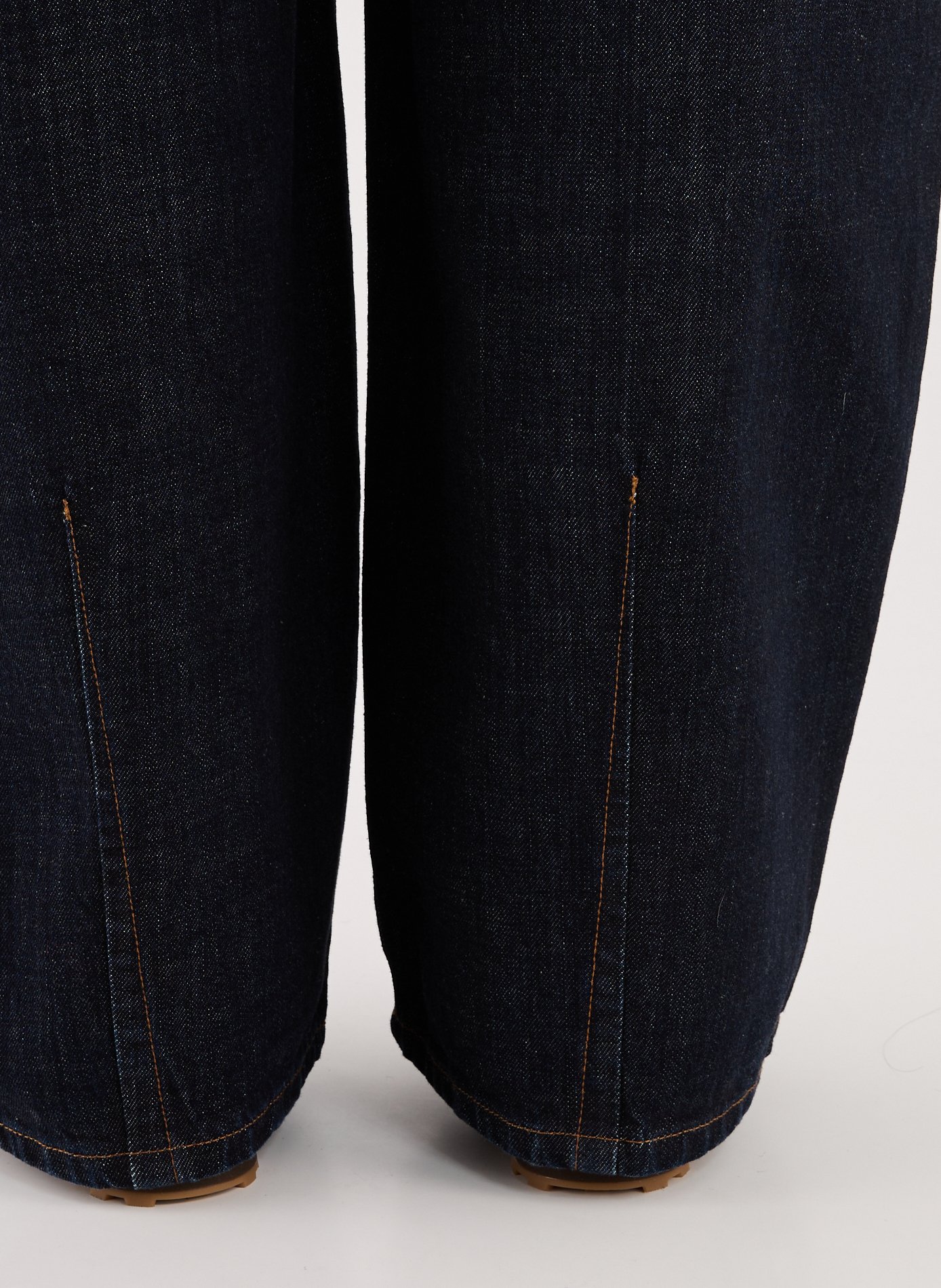 Jean de-Nîmes Ovalo en coton JACQUEMUS Bleu