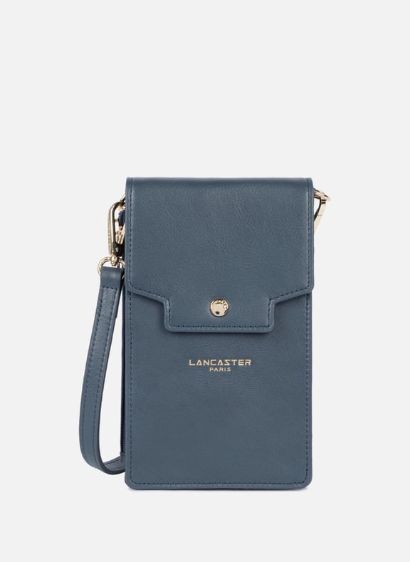 Pochette smartphone - mademoiselle grace Bleu by LANCASTER LANCASTER Pochette smartphone - mademoiselle grace Bleu