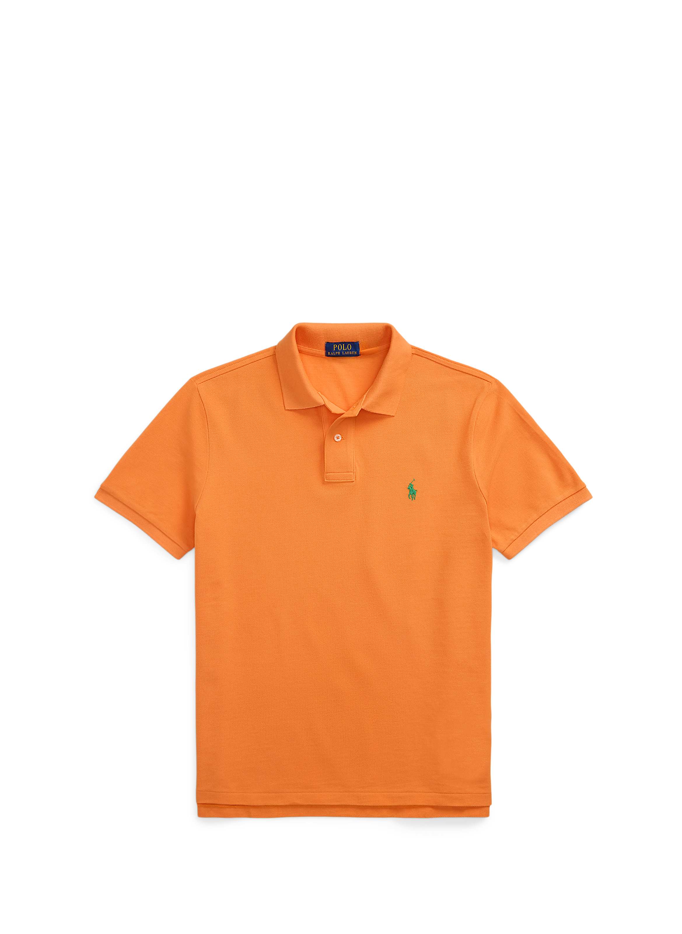 Polo à manches courtes en coton POLO RALPH LAUREN Orange