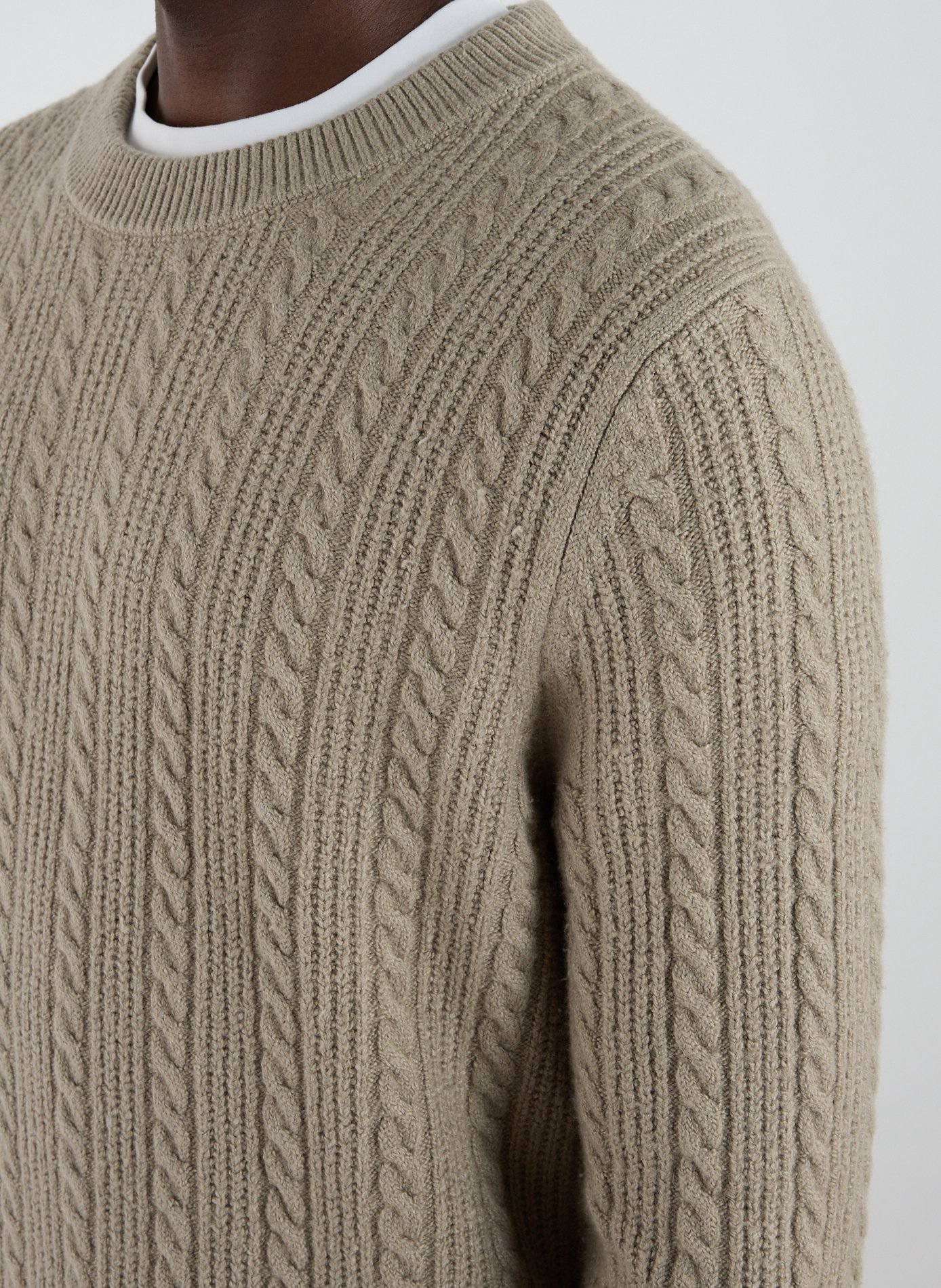 Pull en maille SAMSOE SAMSOE Gris