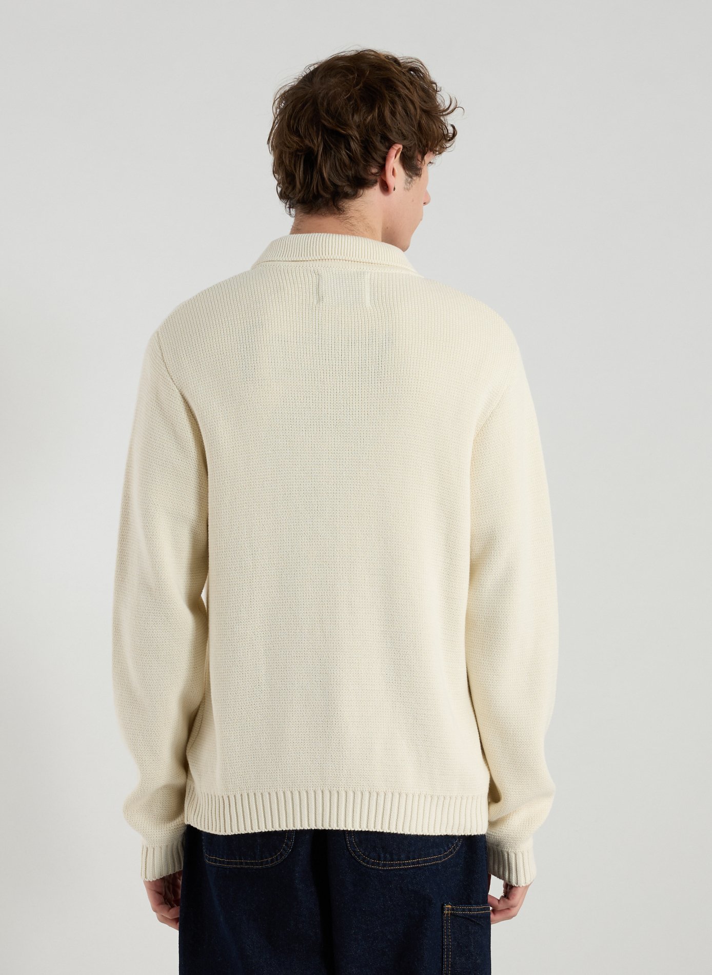 Cotton zip-up jumper ARTE ANTWERP Beige