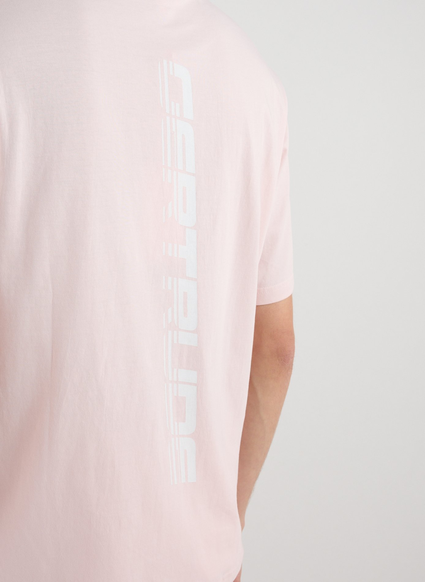 T-shirt manches courtes imprimé en coton GERTRUDE ET GASTON Rose