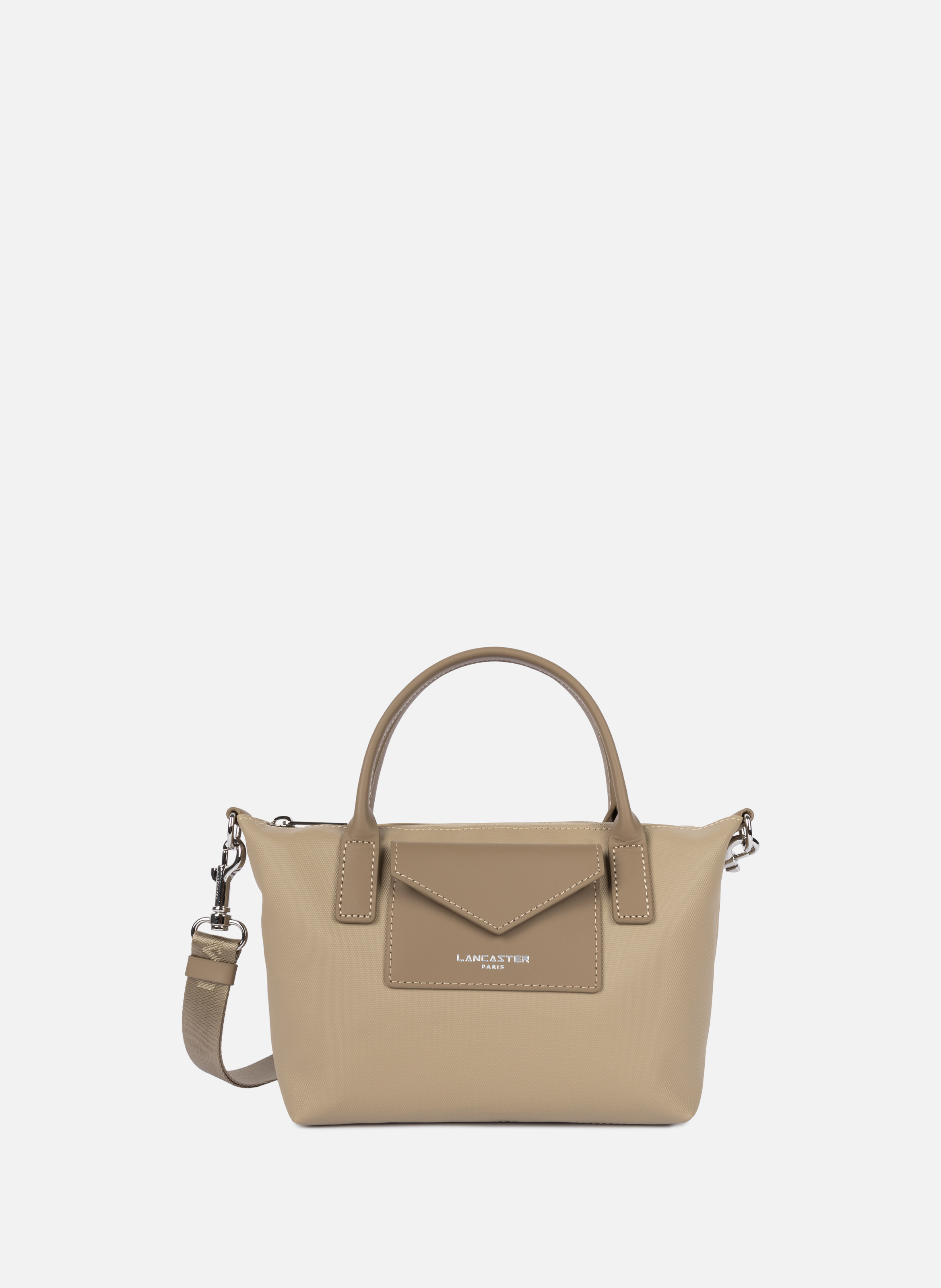 Sac cabas main - storm kba Beige by LANCASTER LANCASTER Sac cabas main - storm kba Beige