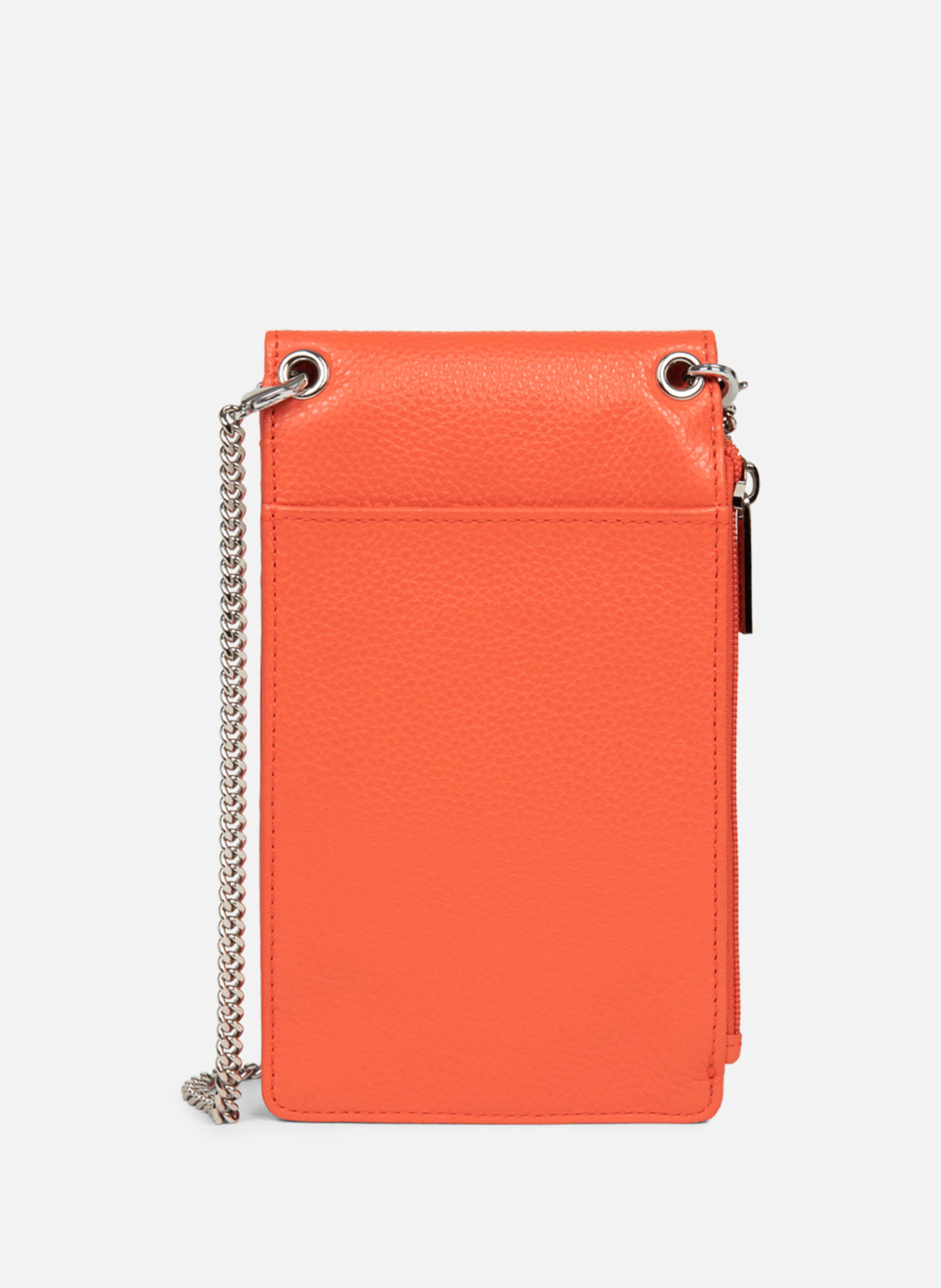 Pochette smartphone - foulonné pm LANCASTER Orange
