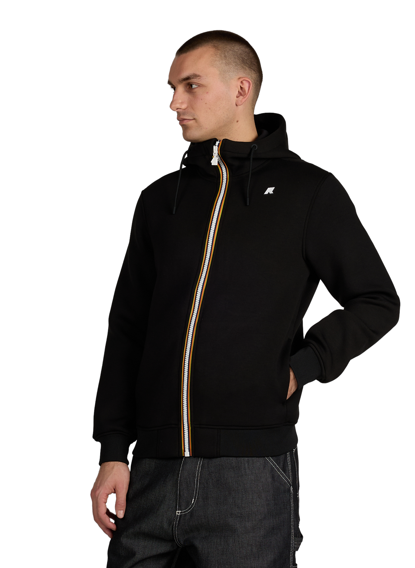 Rainer Hooded Vest K-WAY Black