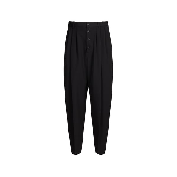 Jacquemus Pantalon Fernando En Coton Mélangé In Black