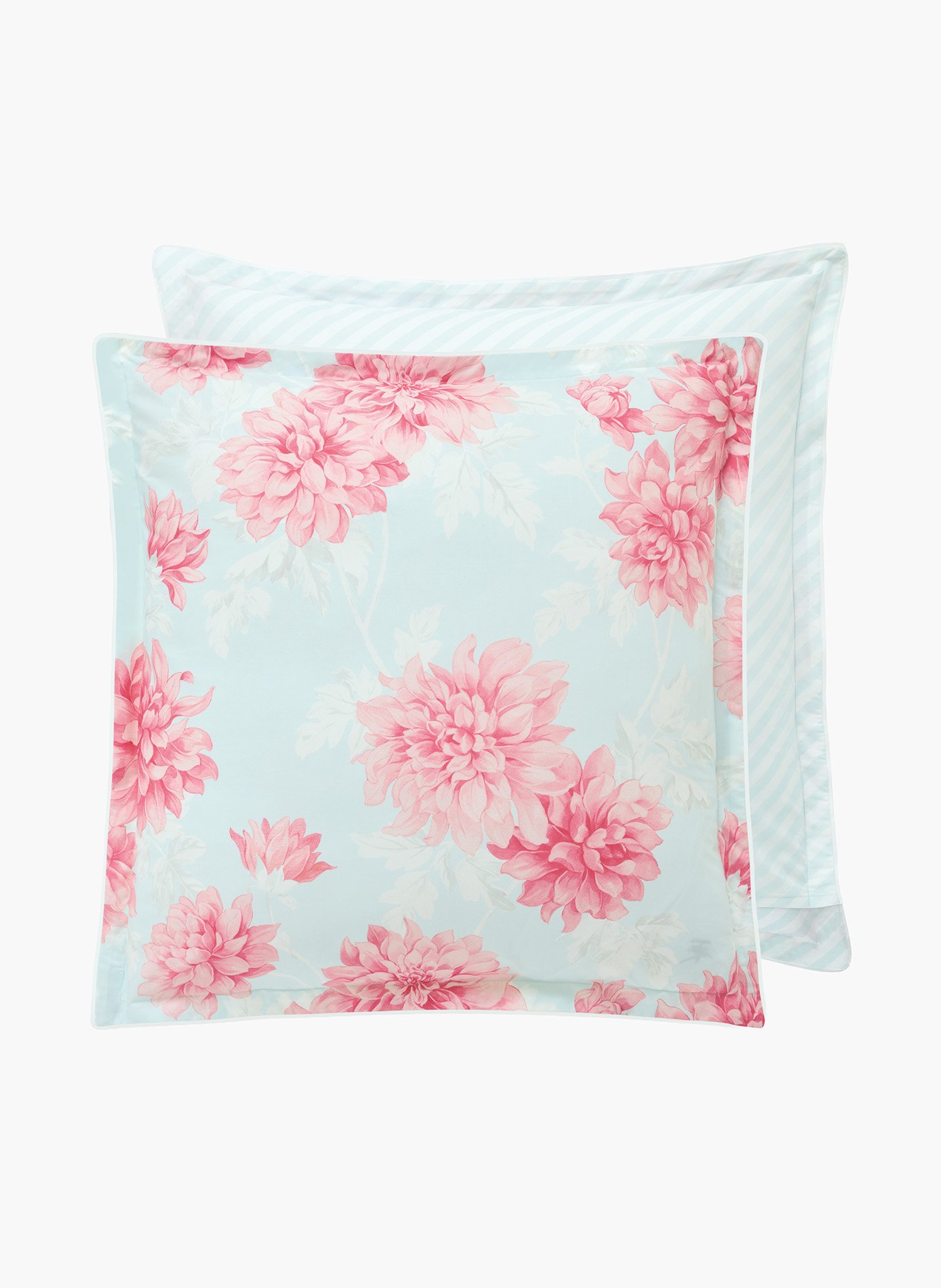 Taie d'oreiller cocktail ANNE DE SOLENE Bleu