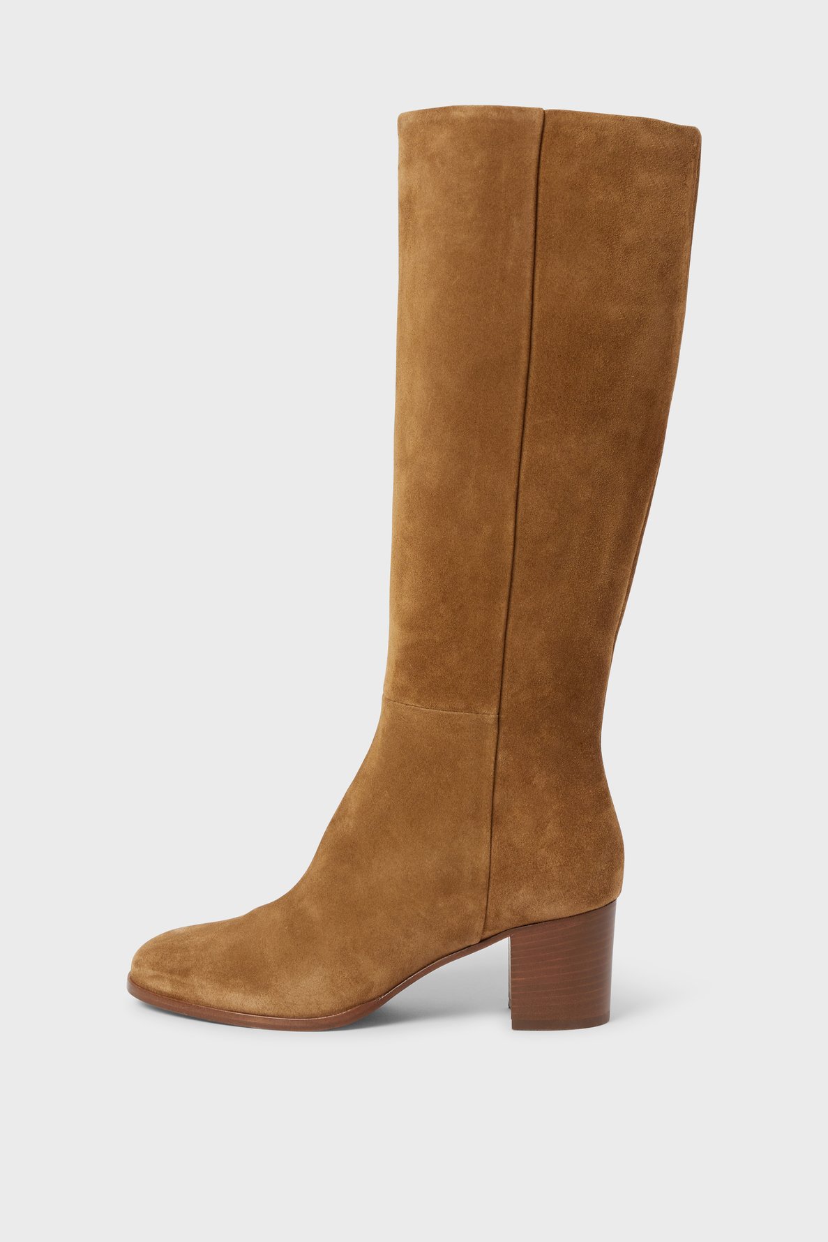 Bottes en cuir velours - lizzie GERARD DAREL Marron