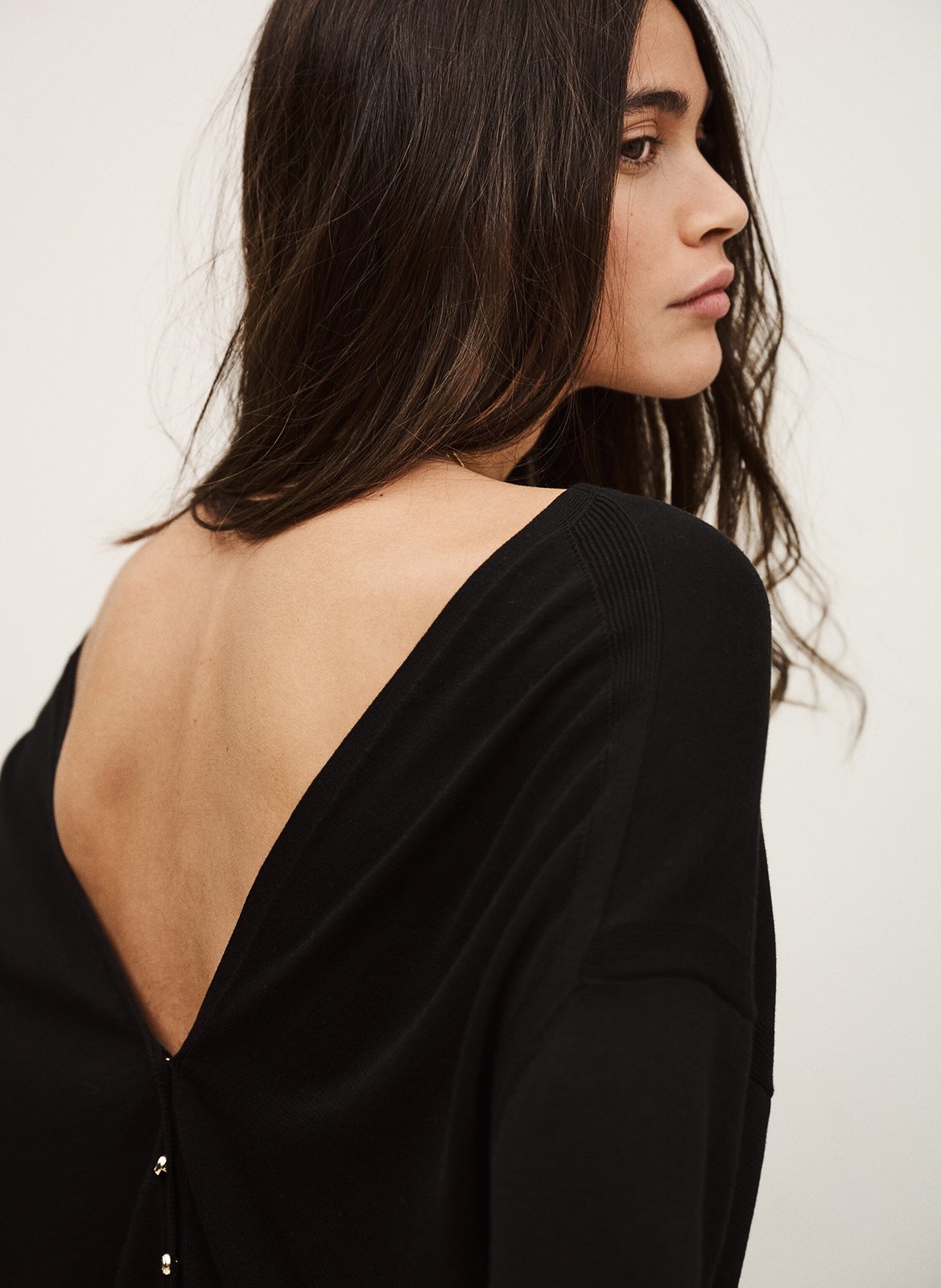 Pull col rond brenda BA&SH Noir