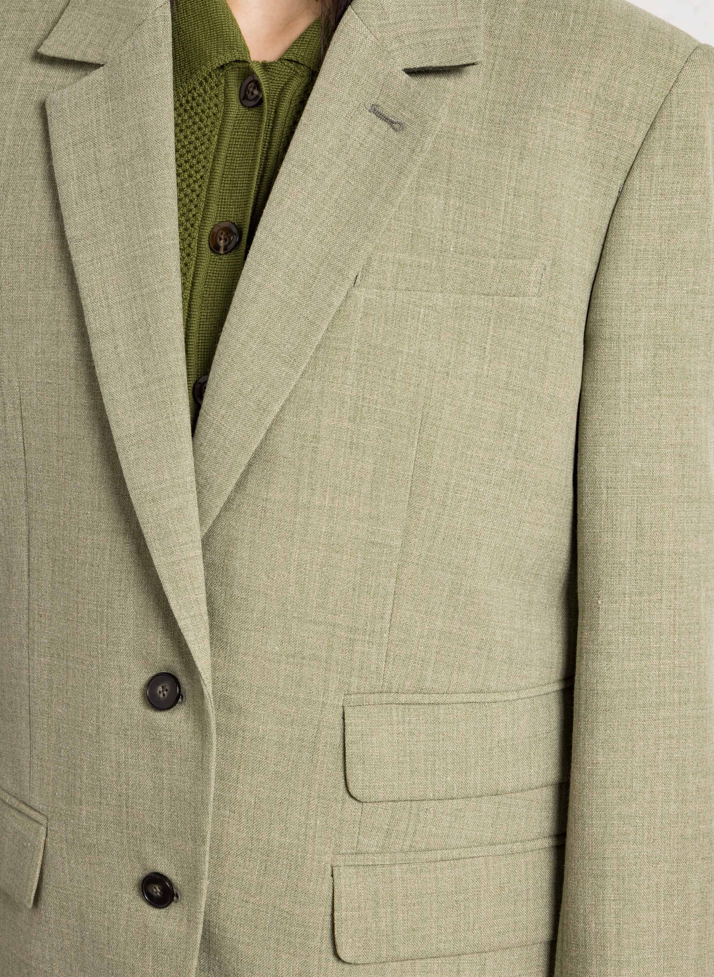 Veste col tailleur harvest SOEUR Marron