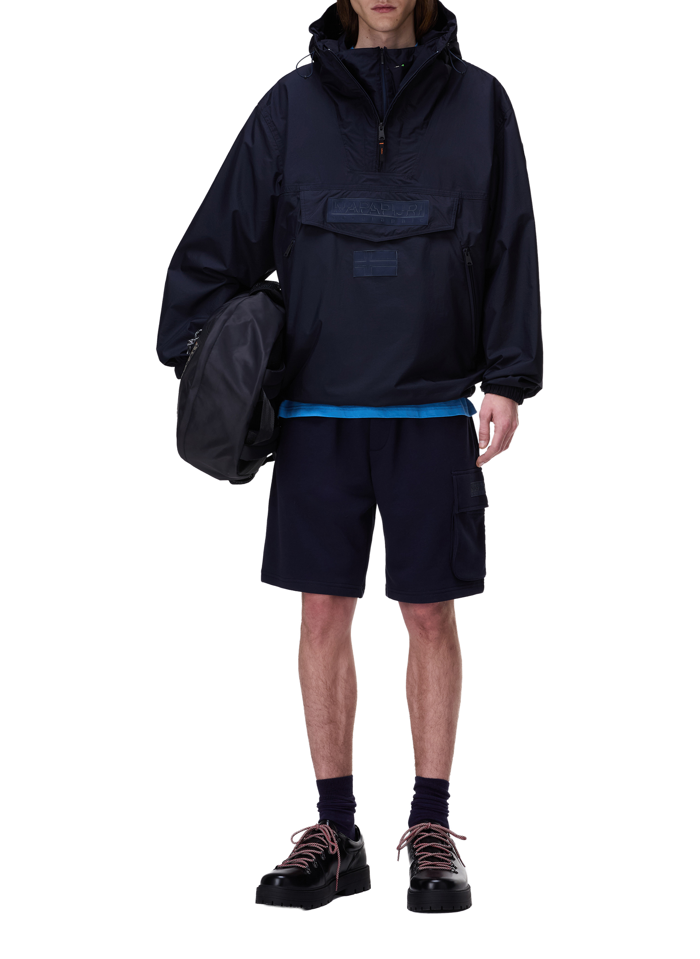 Veste anorak Rainforest à capuche NAPAPIJRI Bleu