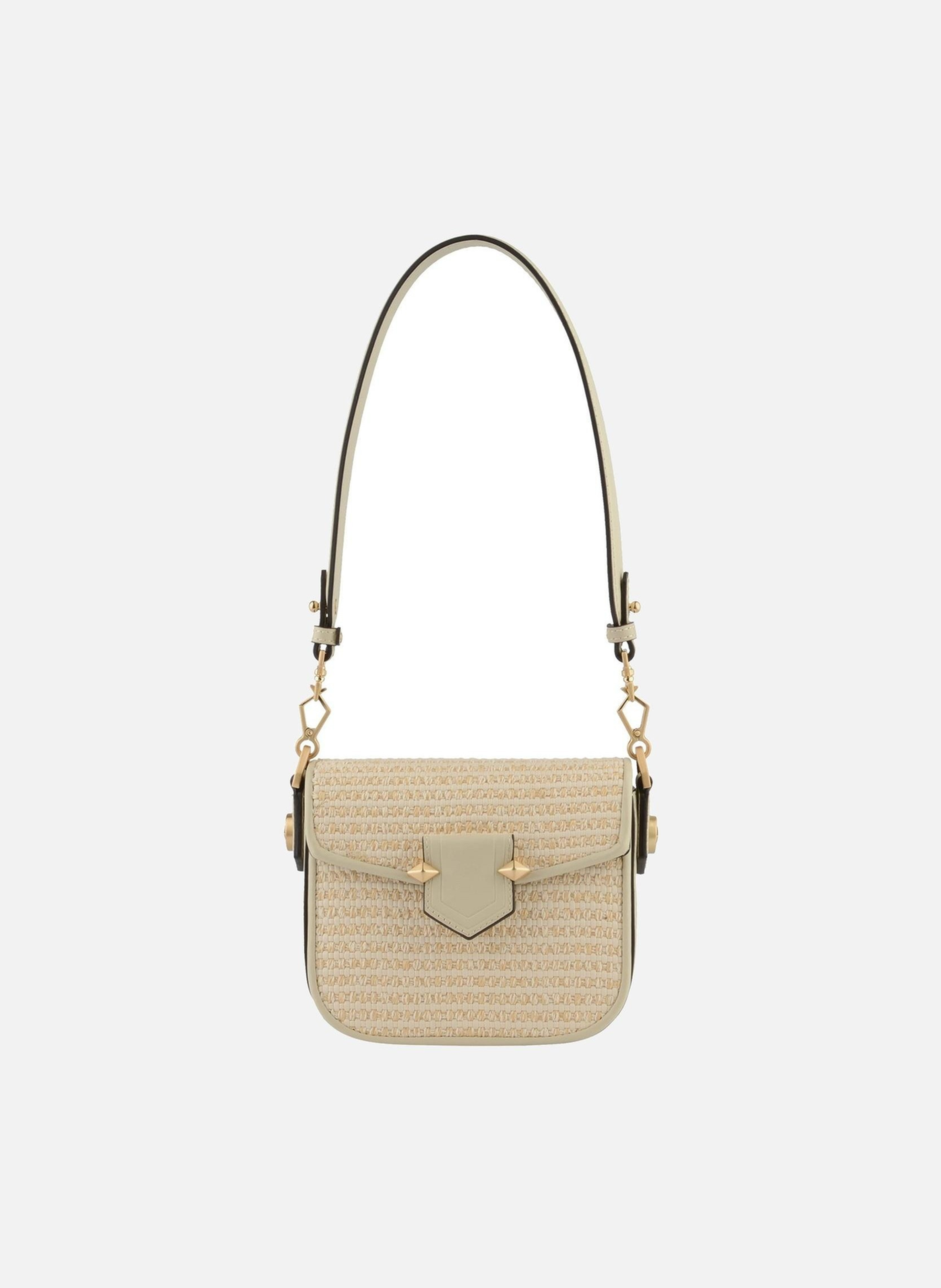 Sèvres tressé | sac porté épaule POURCHET Beige