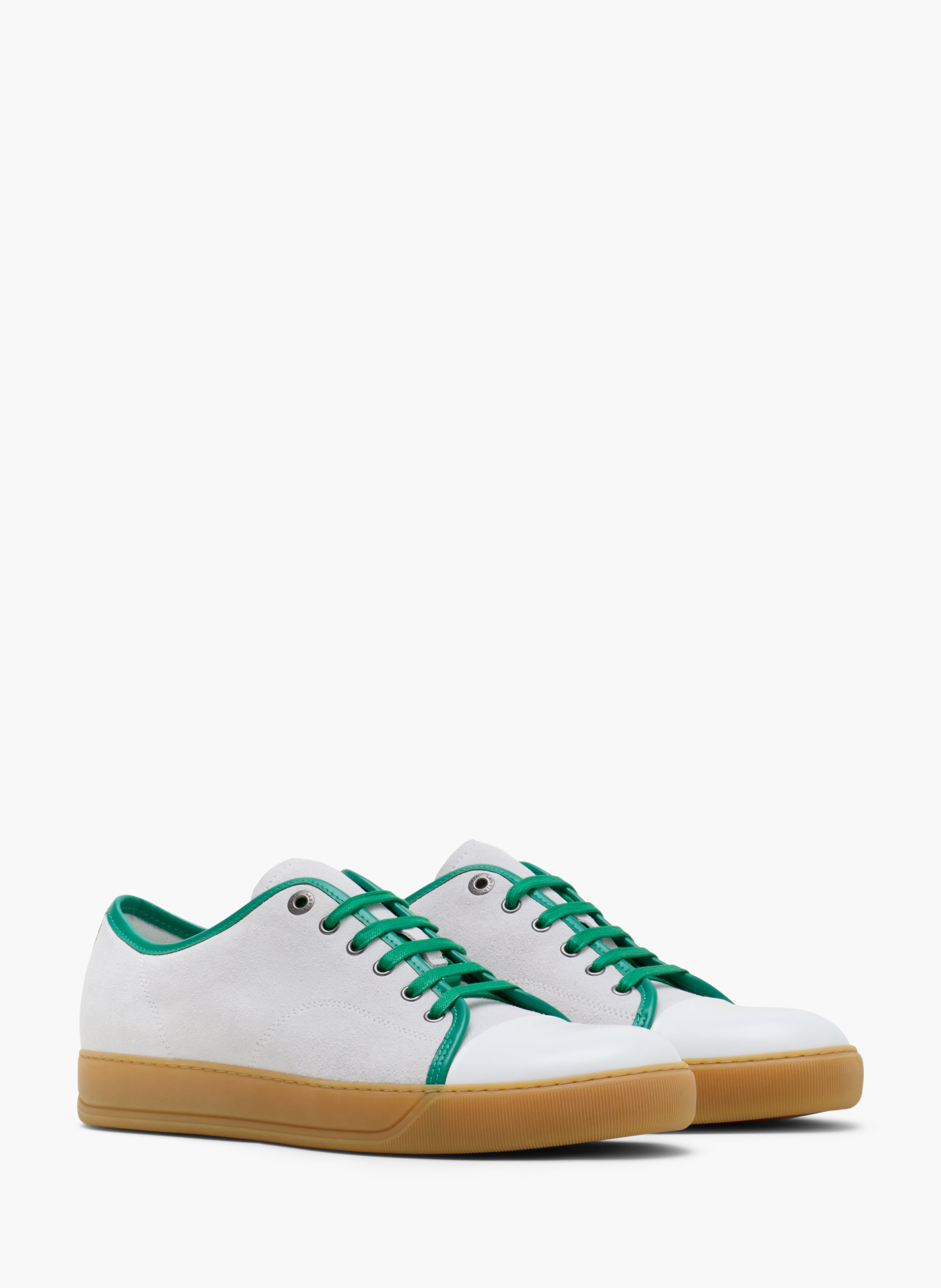 Sneakers dbb1 en cuir et suede Vert