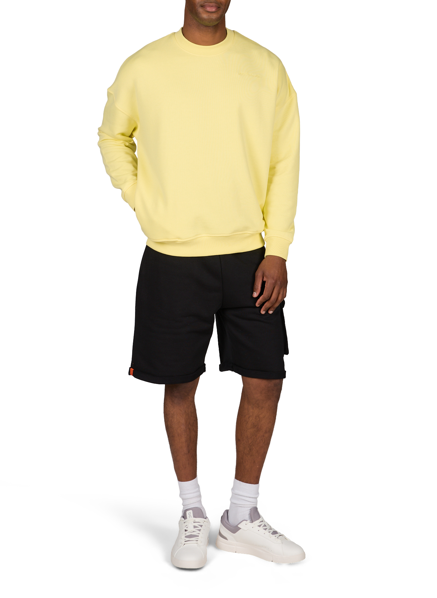 Ruben Bloom cotton sweatshirt GERTRUDE ET GASTON Yellow