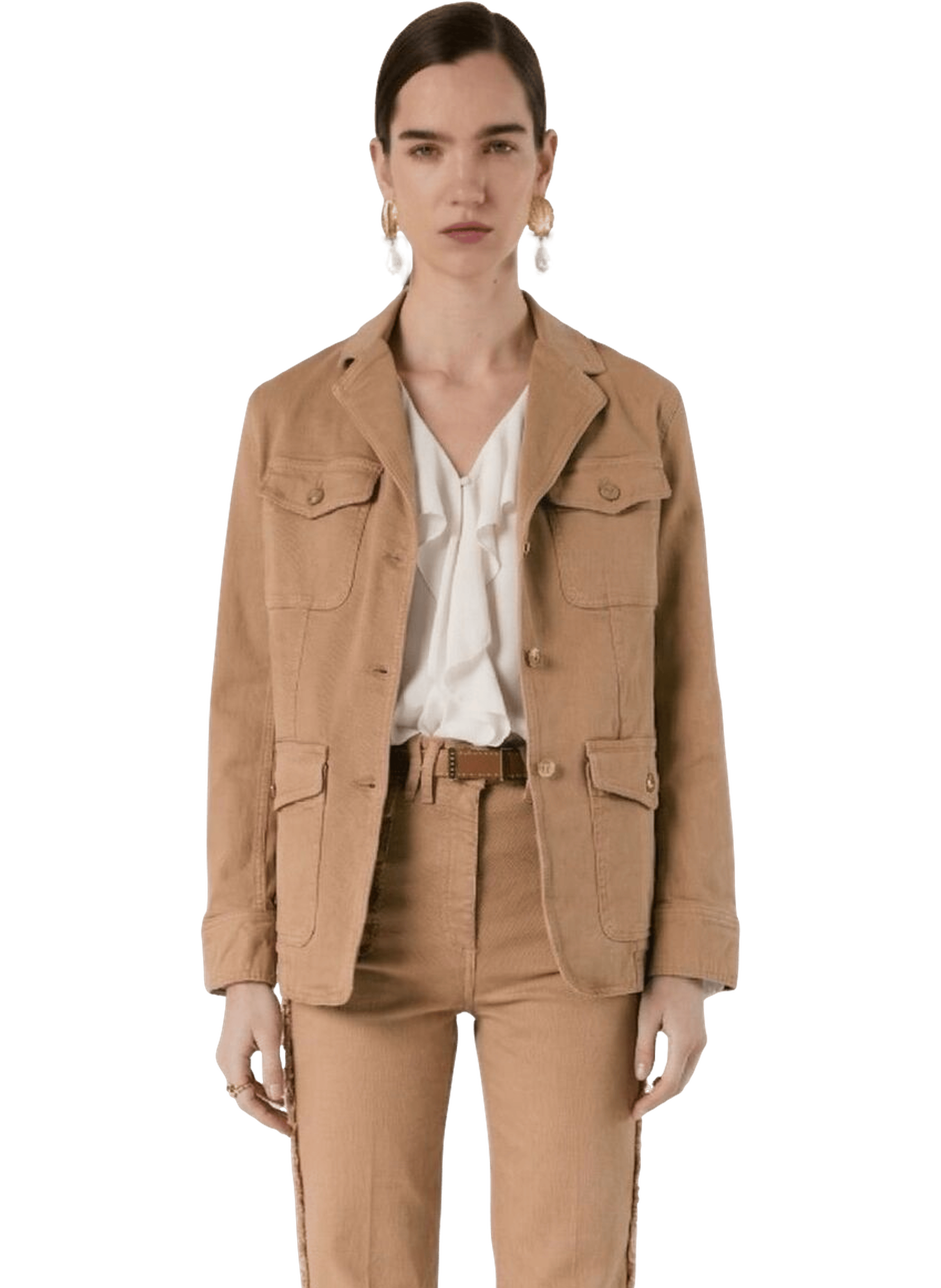 Saharienne en denim - tessia GERARD DAREL Beige