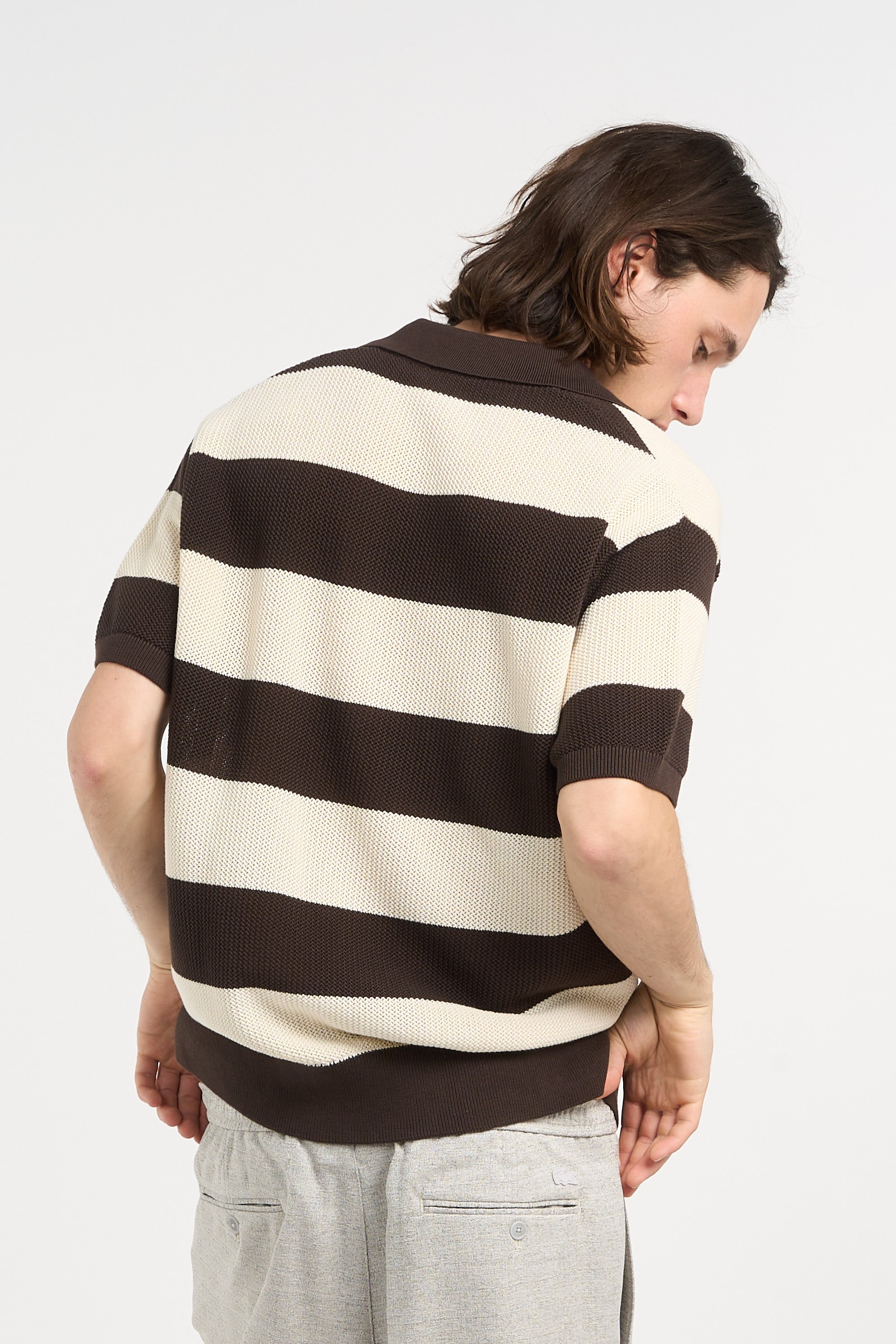 Polo tricot LACOSTE Multicolore