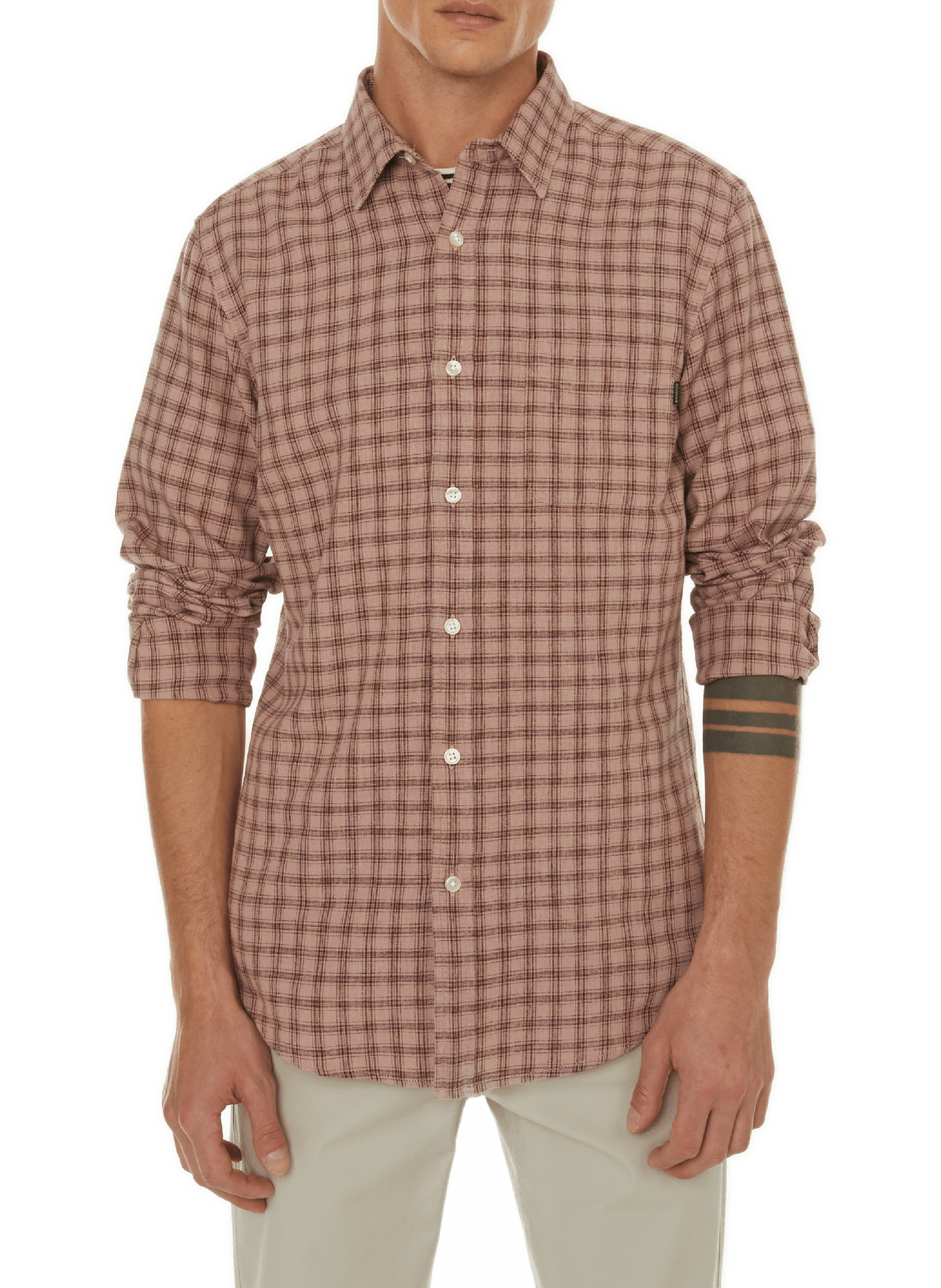 Chemise à manches longues DOCKERS Rose