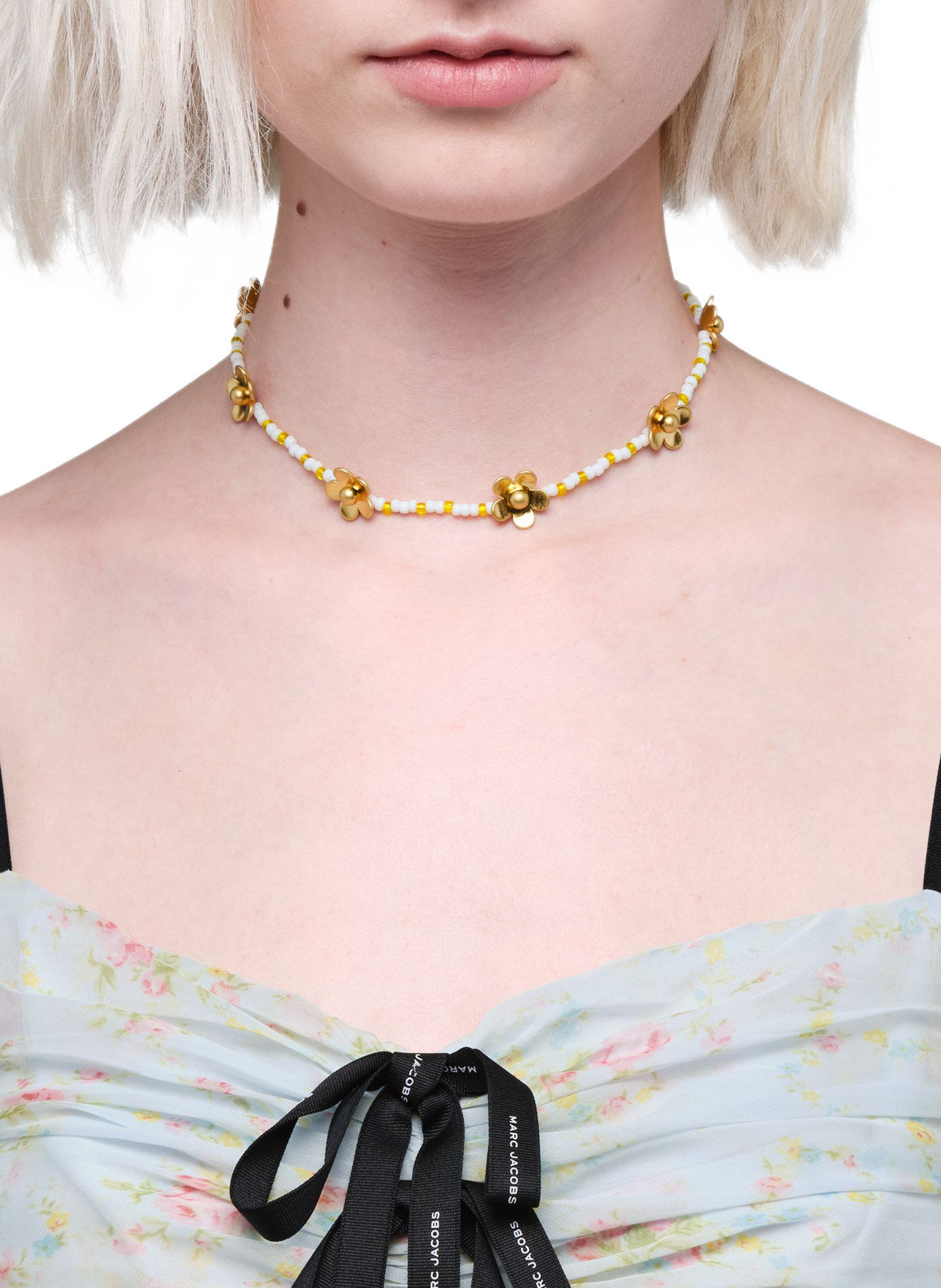 Collier The Daisy Station MARC JACOBS Doré