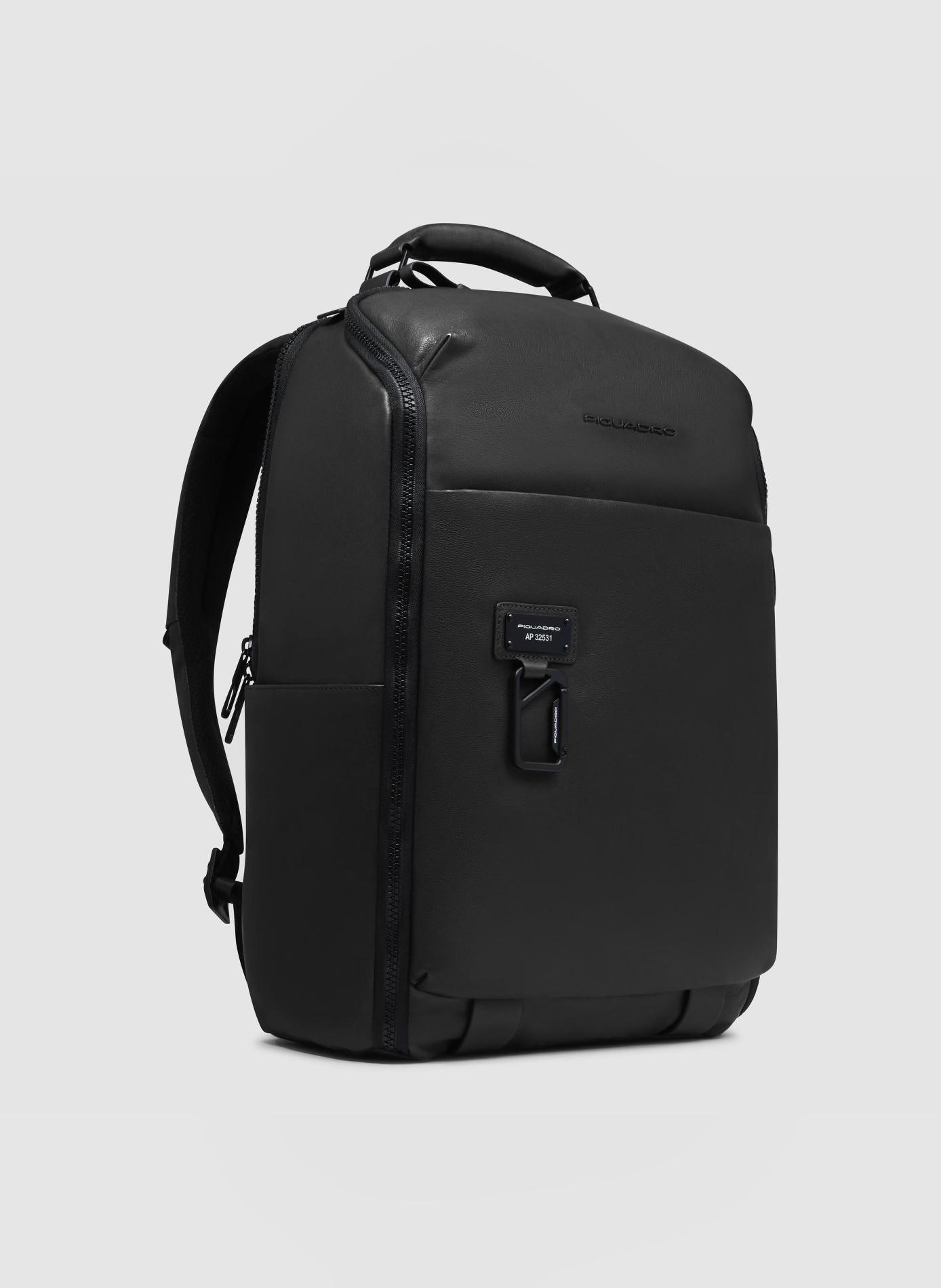 Sac à dos de voyage pour ordinateur 15,6" PIQUADRO Noir