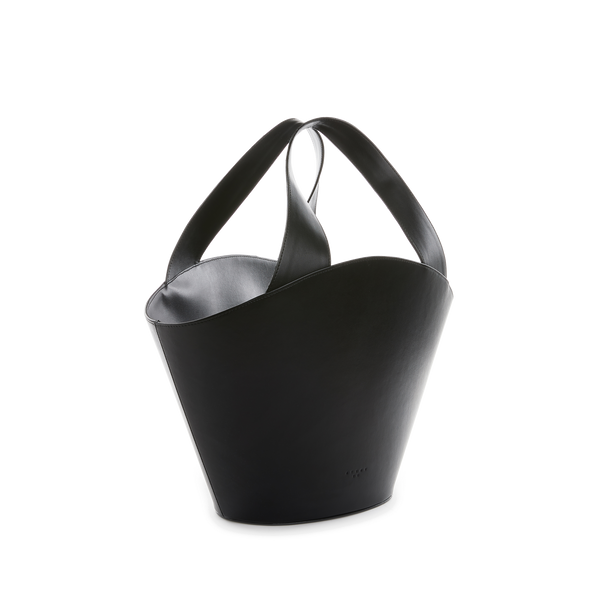 Atomy Basket Vegan Leather Handbag In Brown