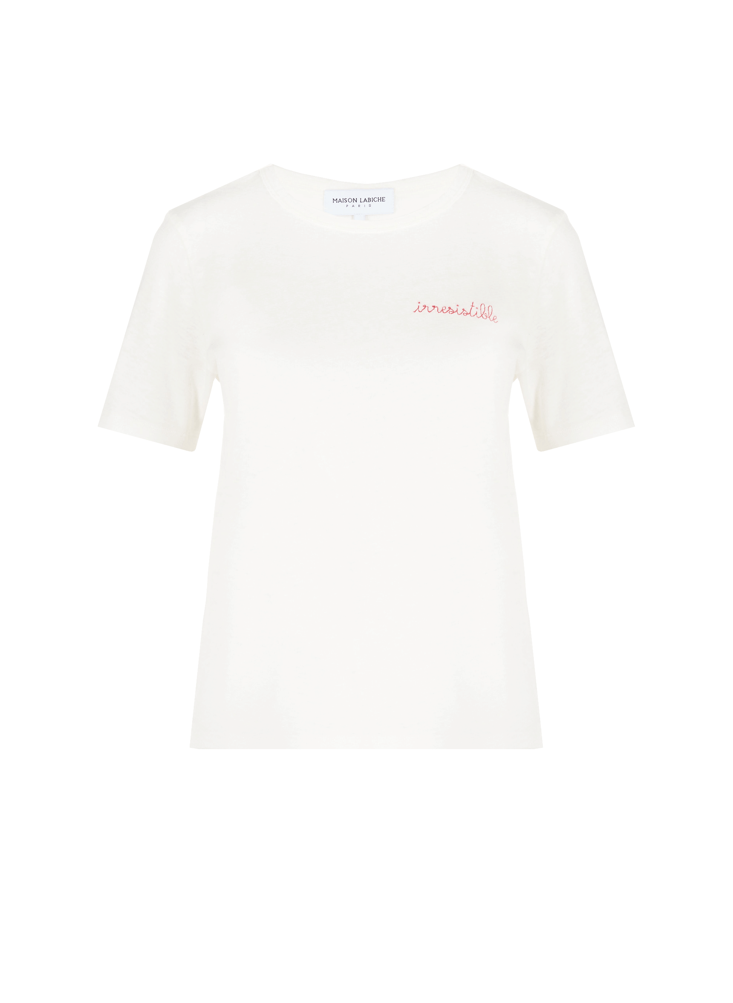 T-shirt Villiers Irresistible en coton et lin