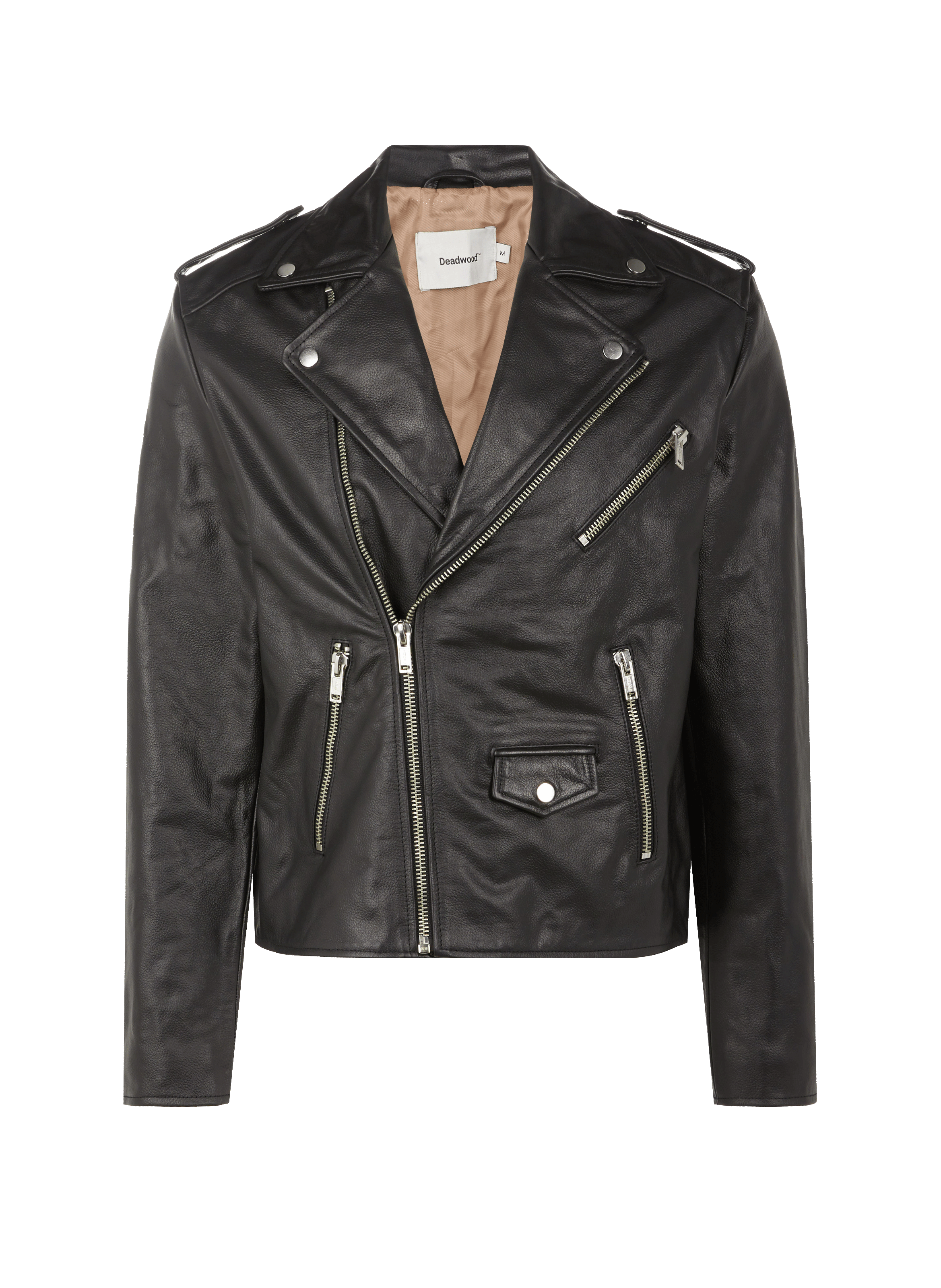 Veste en cuir biker