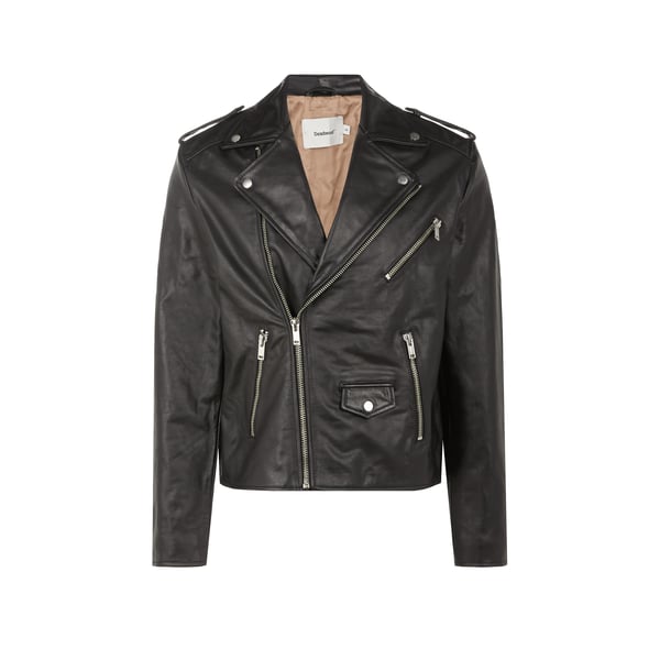 Veste en cuir biker