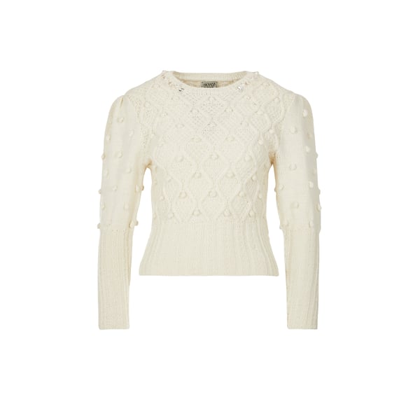 Pull court Burschi en laine