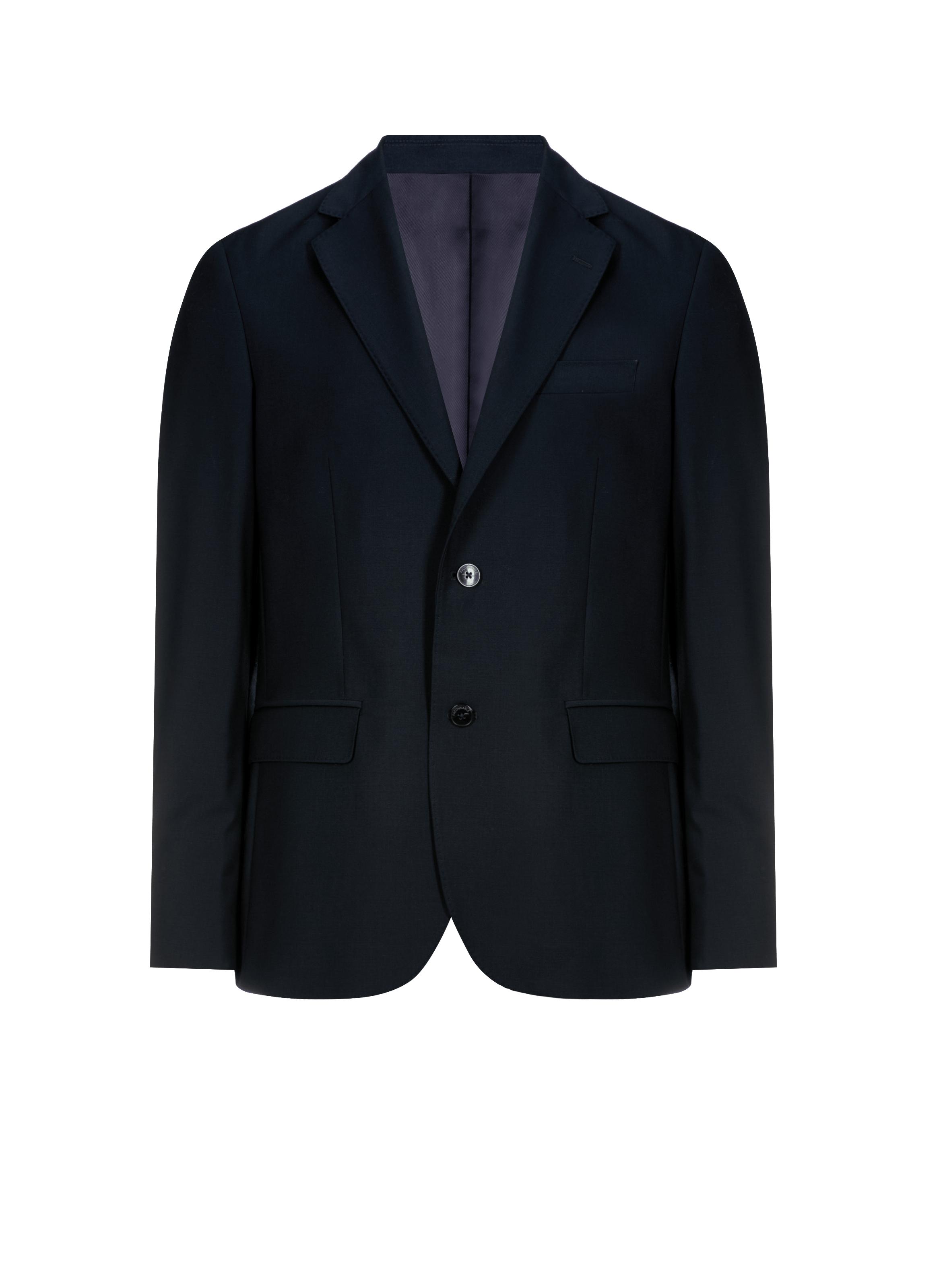 Two-tone wool blazer FACONNABLE Blue