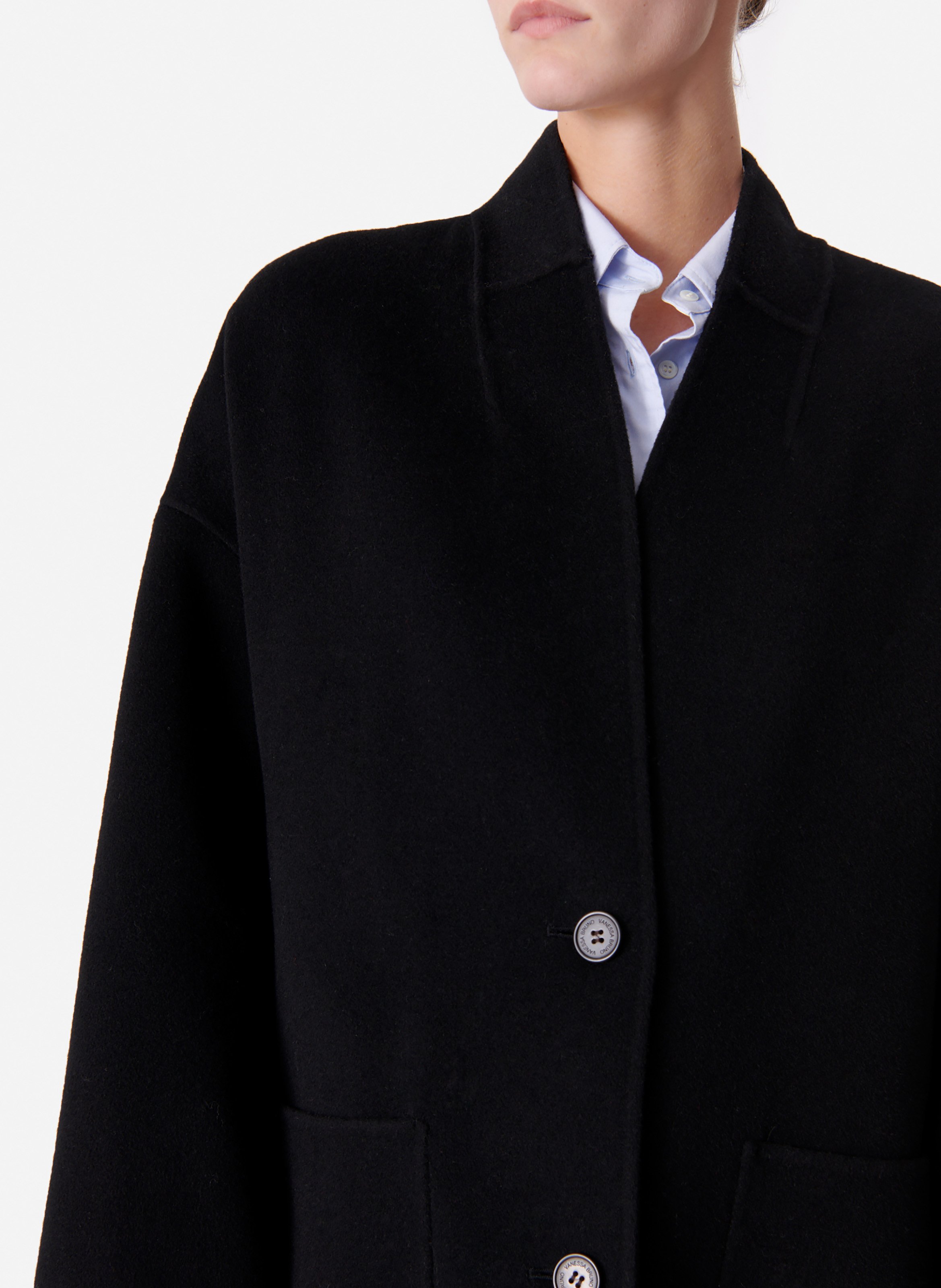 Manteau bachir VANESSA BRUNO Noir