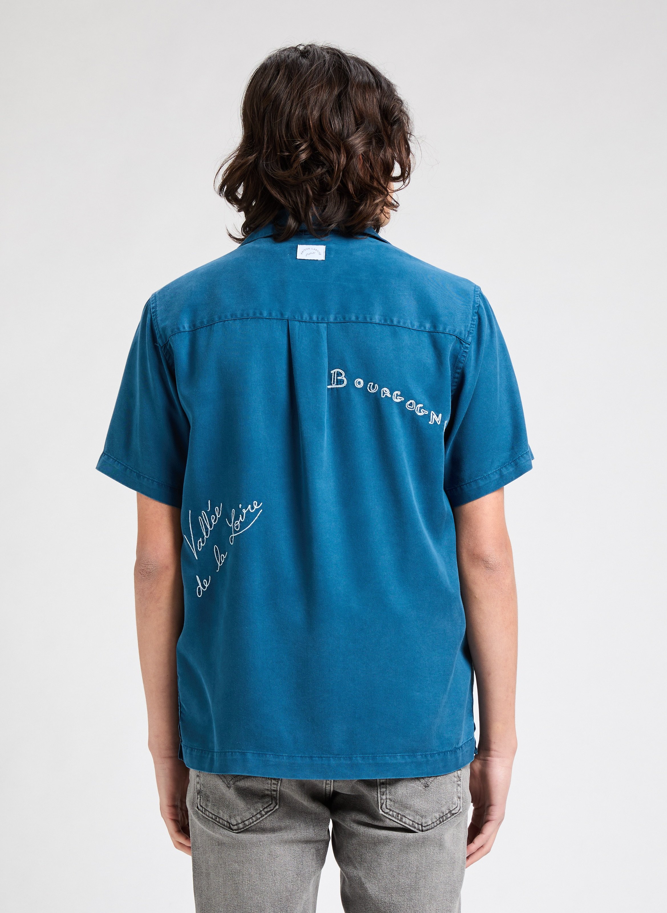 Shirt Morney Wines of France Blue