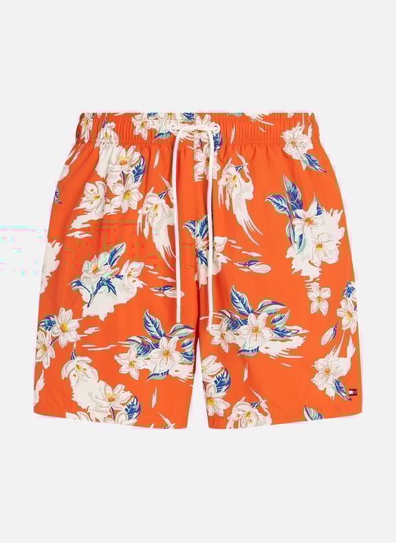 Short de bain imprimé Orange by TOMMY HILFIGER TOMMY HILFIGER Short de bain imprimé Orange