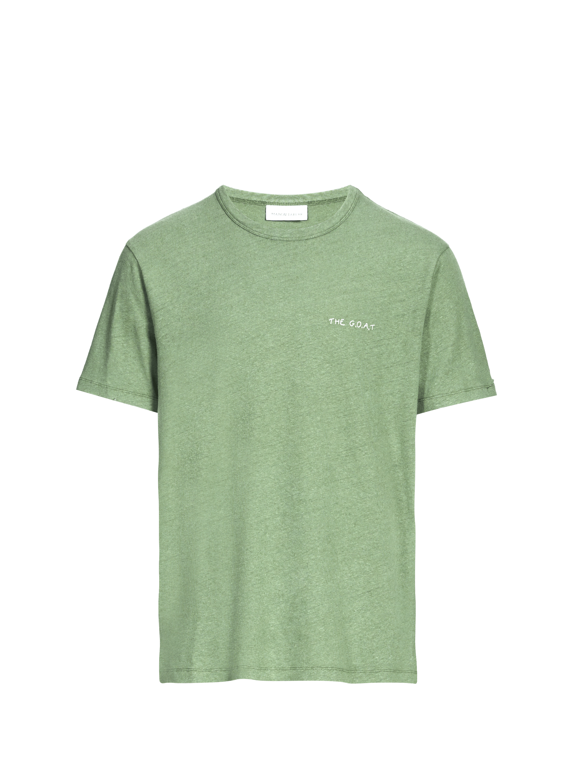 T-shirt Villiers The Goat MAISON LABICHE Green