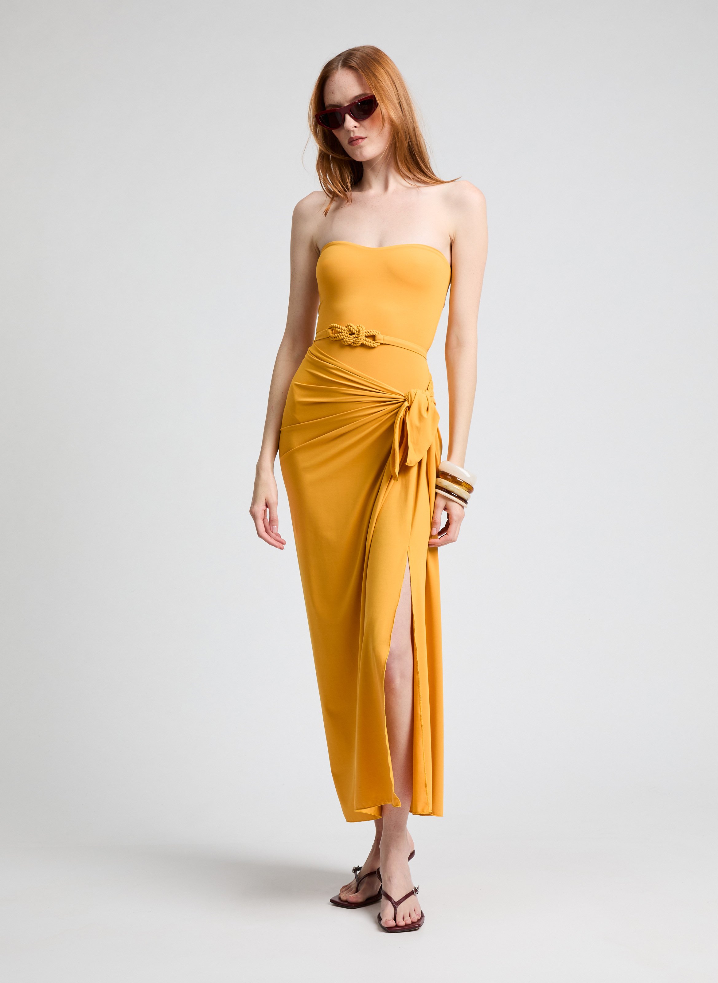 Jupe paréo CALARENA Jaune