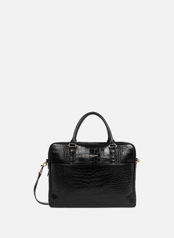 Portfolio document holder bag - Mademoiselle Business Black by LANCASTER LANCASTER Portfolio document holder bag - Mademoiselle Business Black