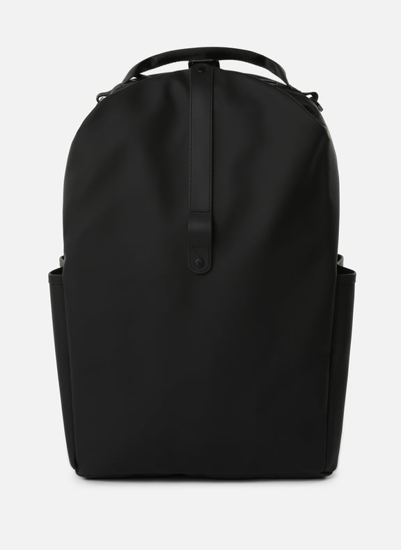 Backpack Clip Front Backpack W3 Black by RAINS RAINS Backpack Clip Front Backpack W3 Black