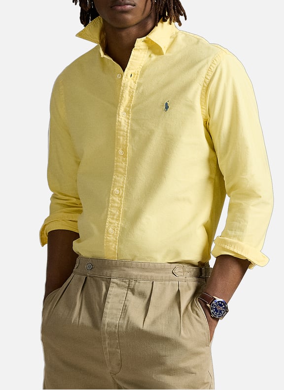 Cotton shirt Yellow by POLO RALPH LAUREN POLO RALPH LAUREN Cotton shirt Yellow