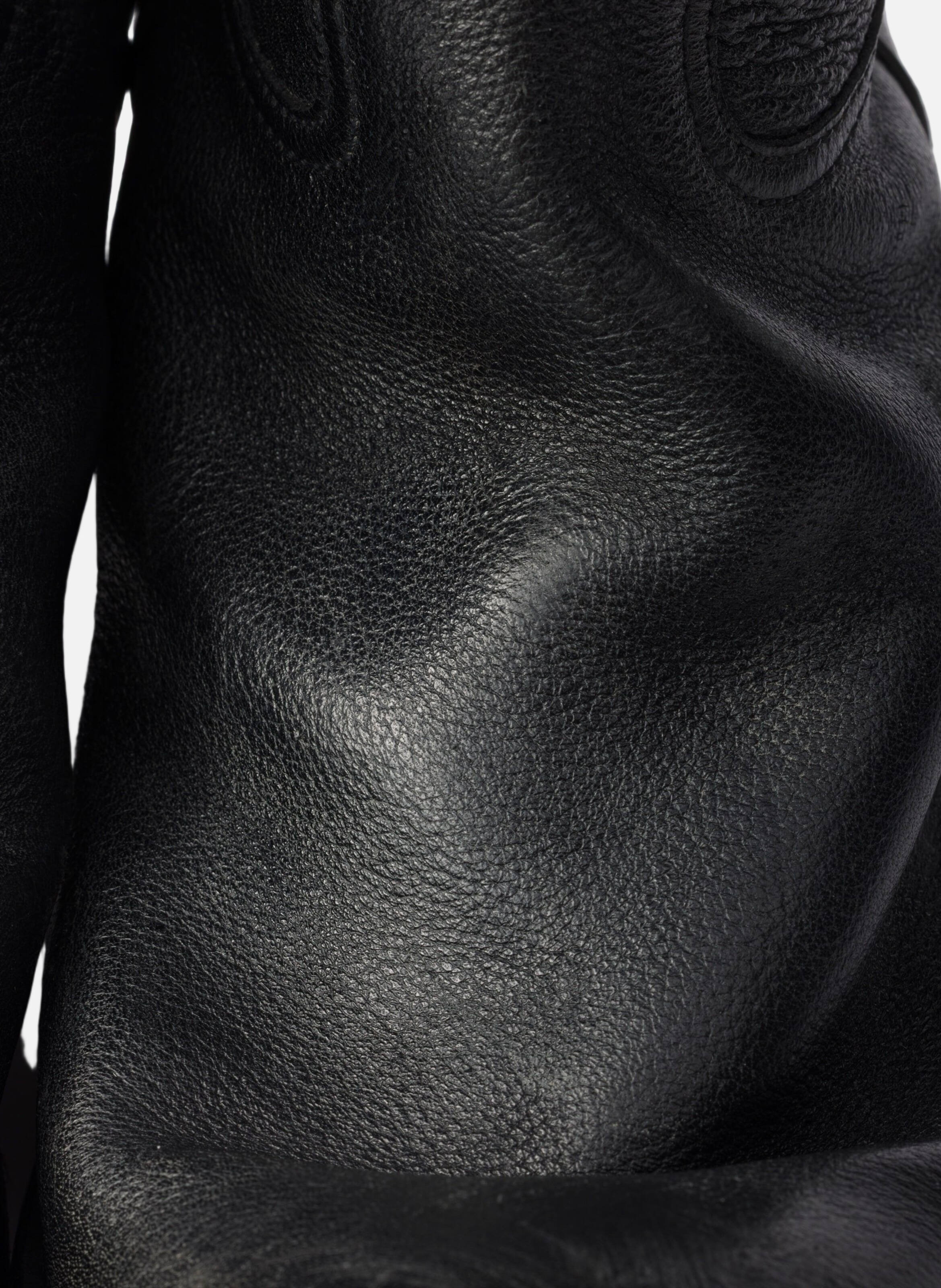 Bottes en cuir PRADA Noir