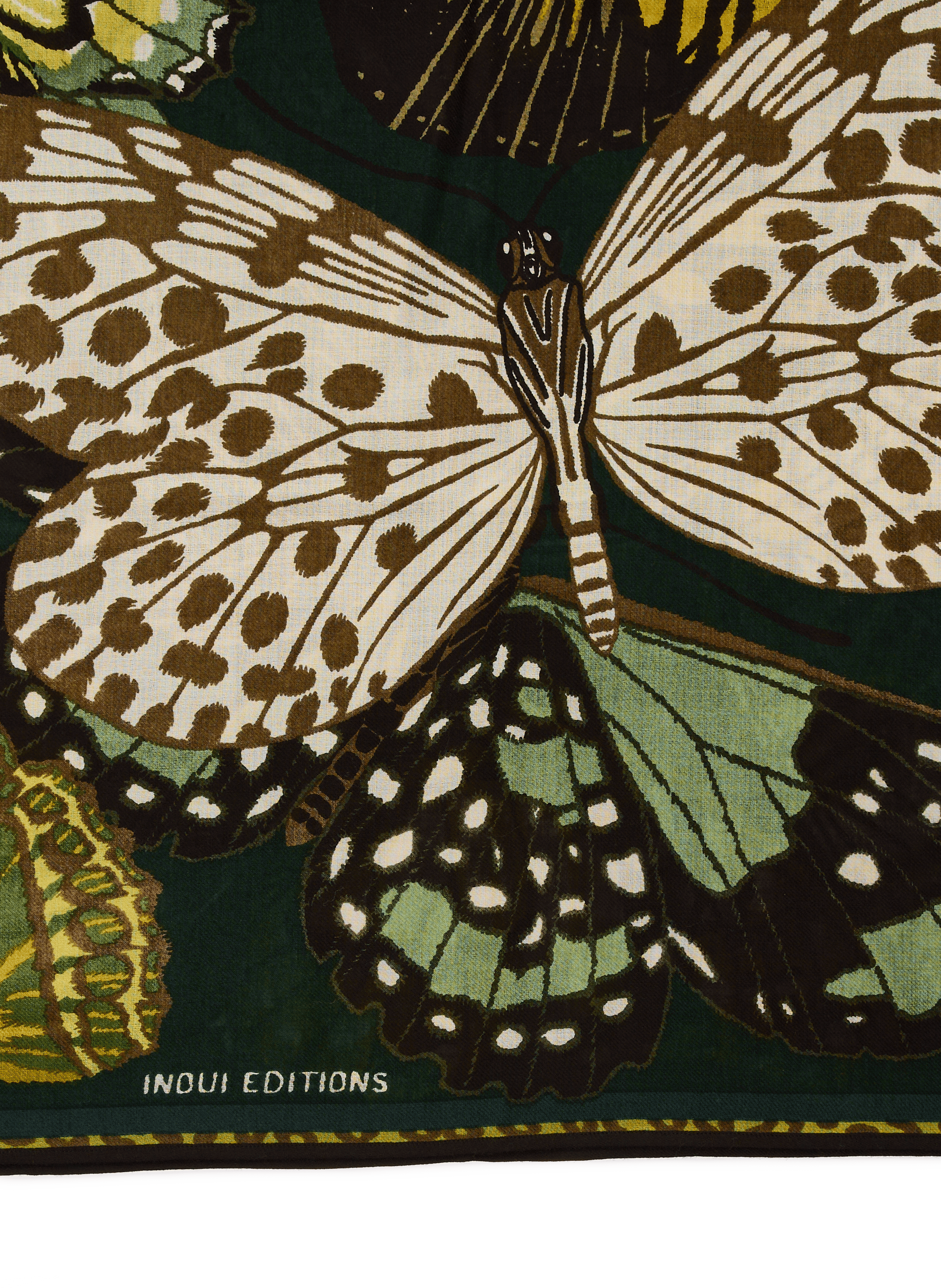 Écharpe à imprimé en laine INOUITOOSH Multicolore