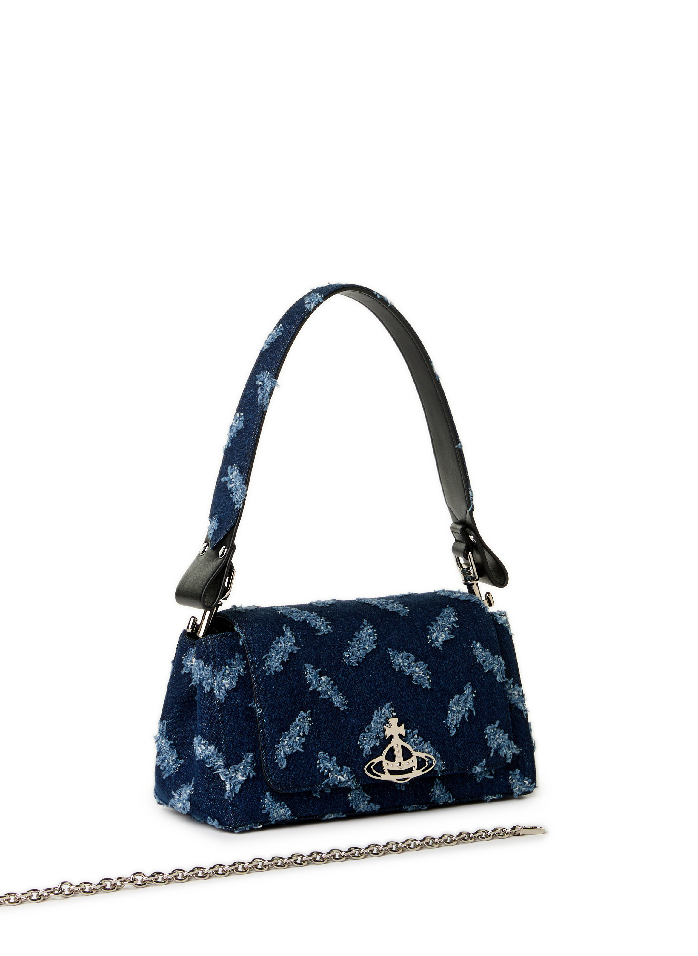 Denim handbag VIVIENNE WESTWOOD Blue