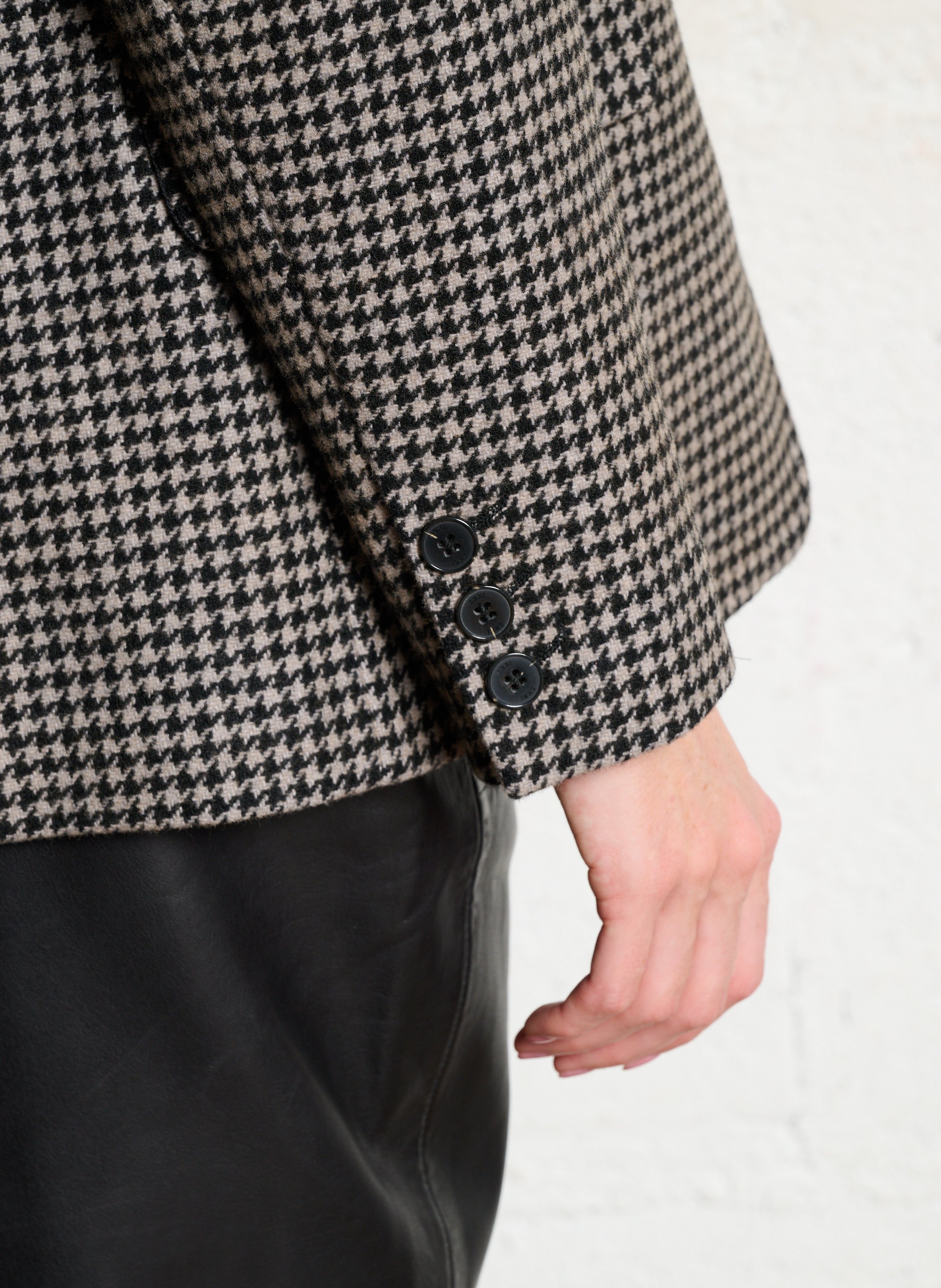 Veste tailleur en laine mélangée IKKS Beige