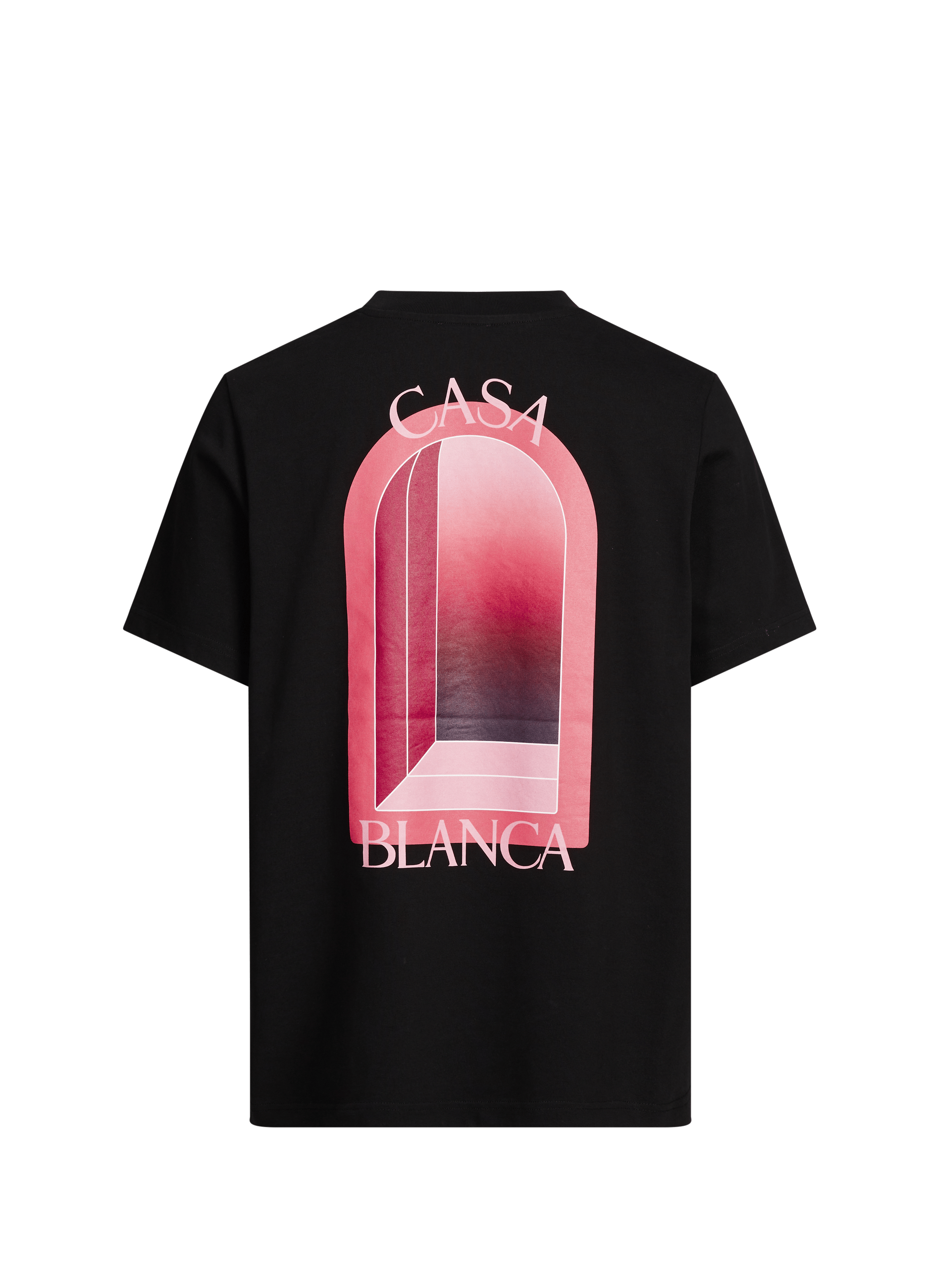 T-shirt imprimé à col rond en coton CASABLANCA PARIS Multicolore