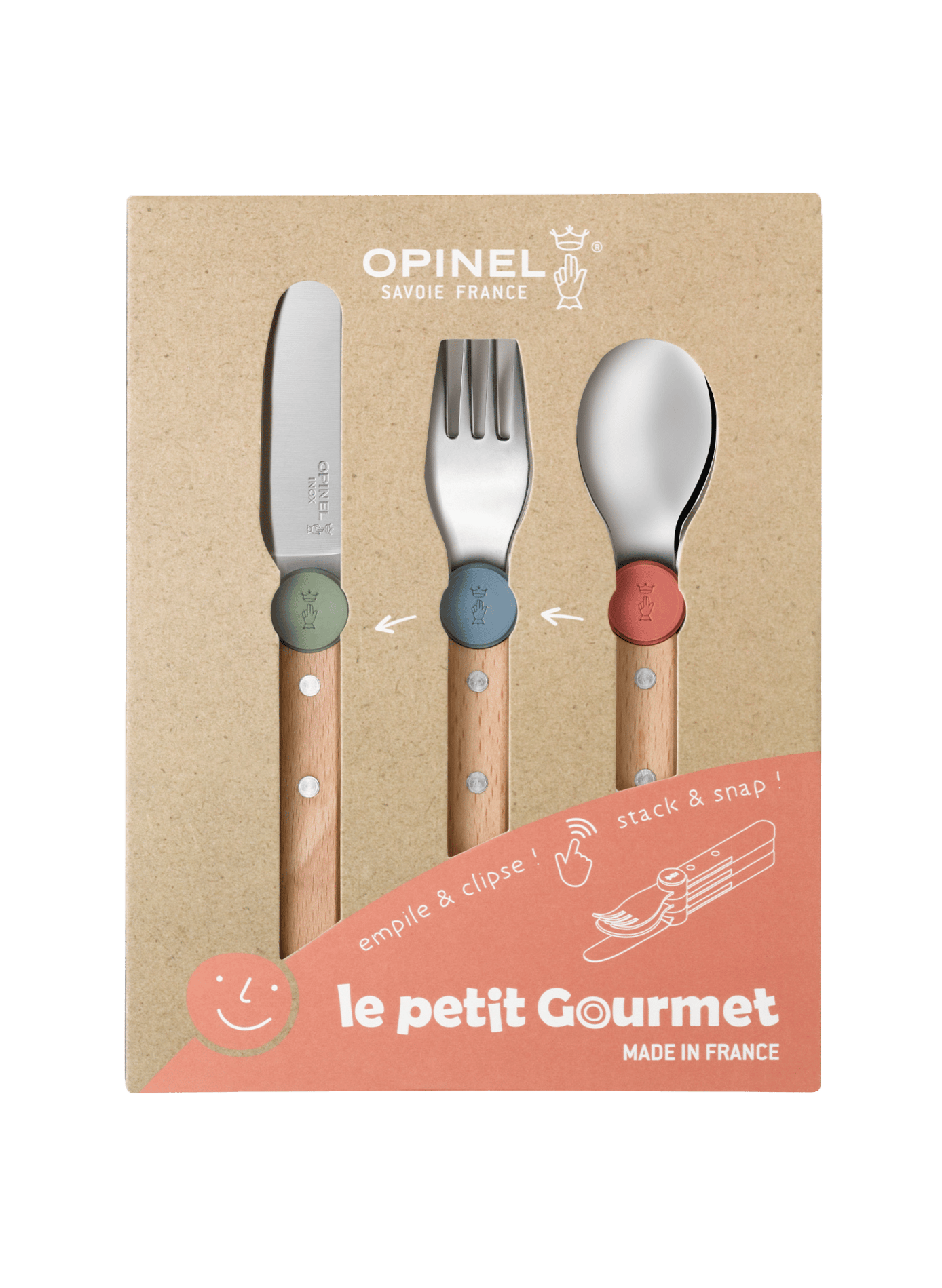 Coffret Le Petit Gourmet OPINEL Multicolore