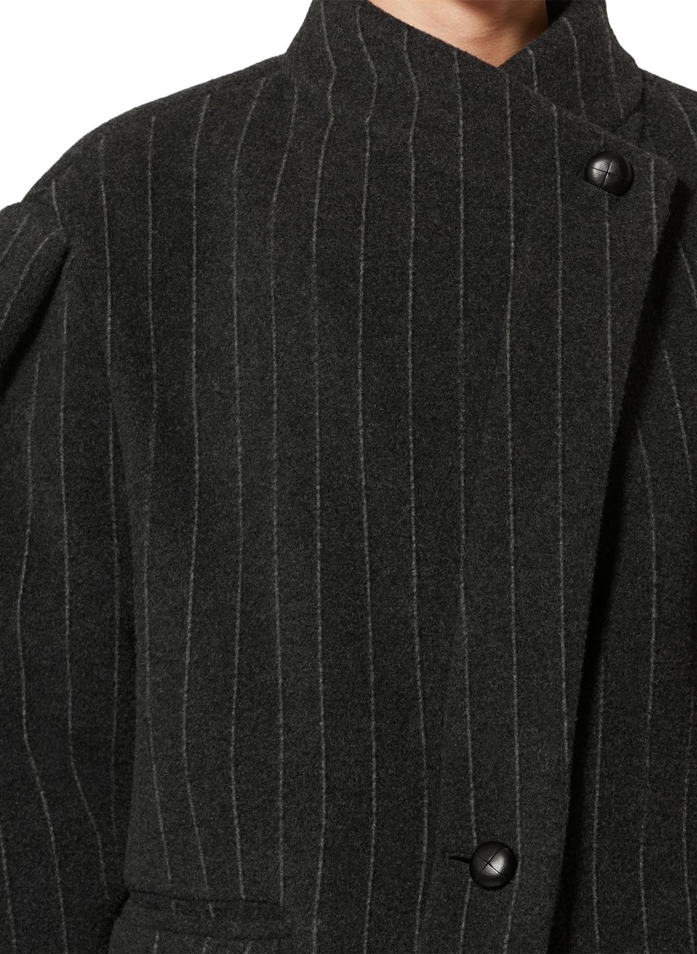 Gestreifte Wolljacke von Jabadine ISABEL MARANT Grau