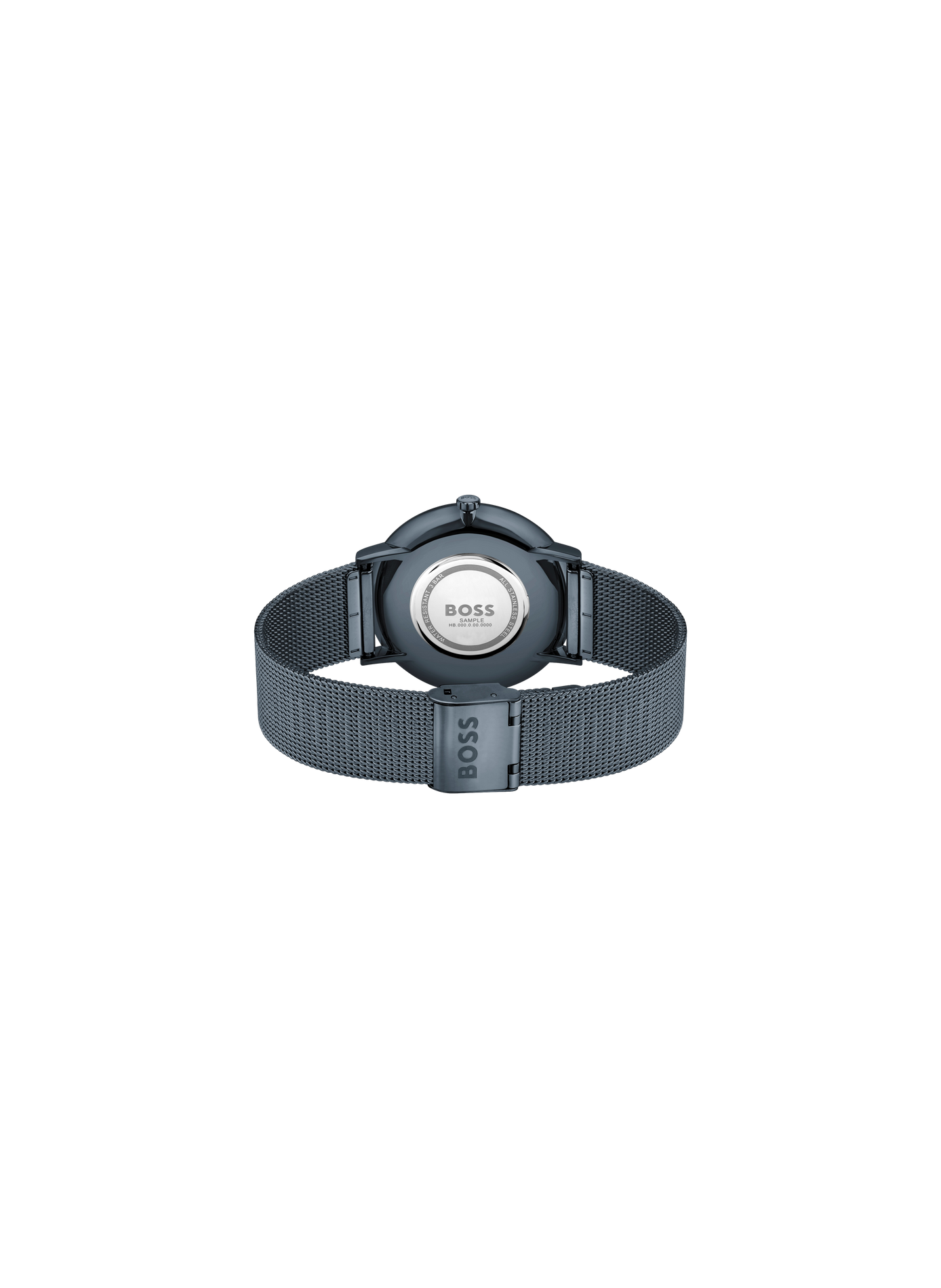 Quarz-Uhr Skyliner aus Edelstahl BOSS MONTRES Blau